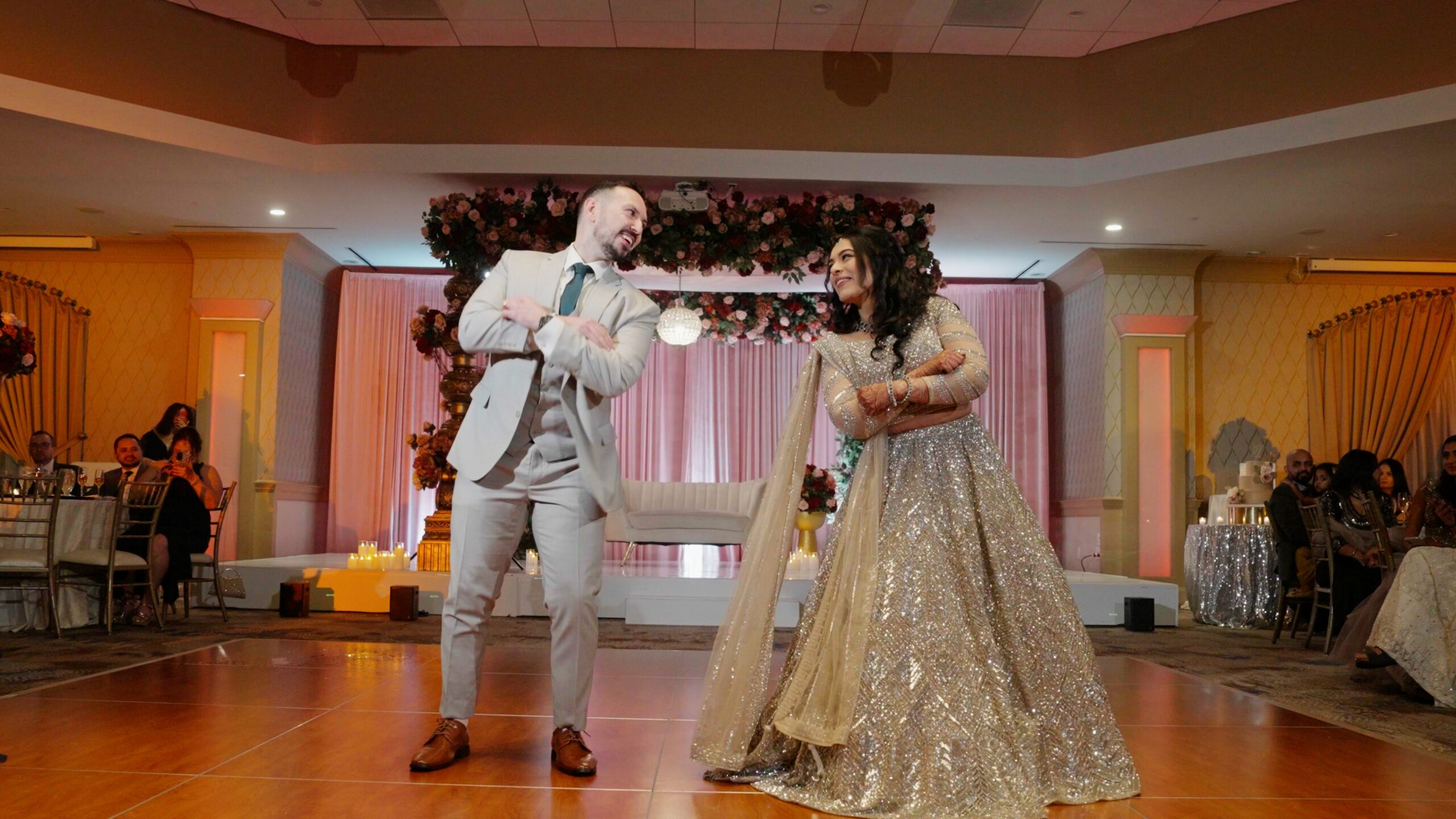 Marigold Somerset NJ Hindu Wedding | Sneha & Kyle | Reception Film