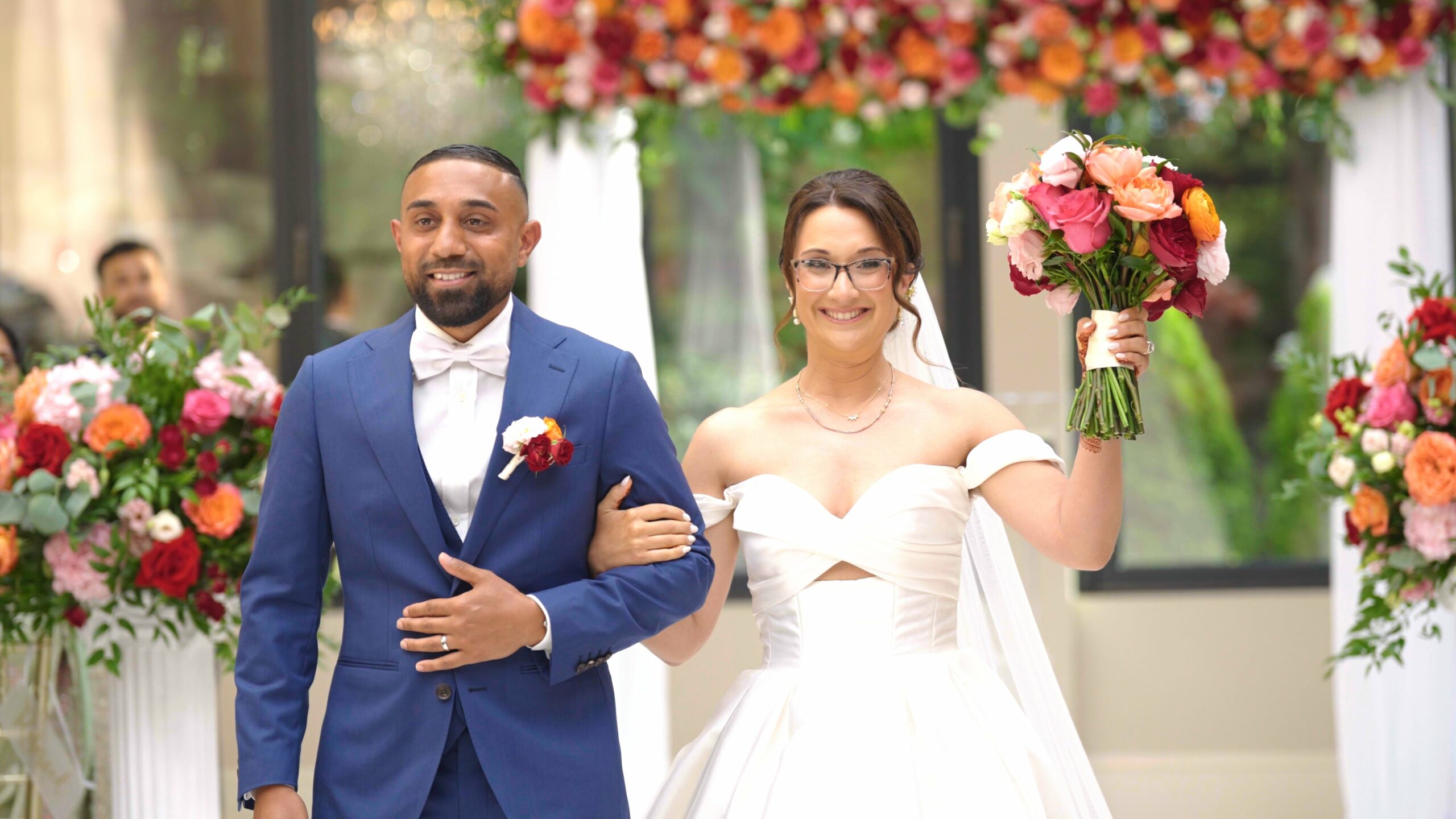 Lucien’s Manor Berlin NJ Fusion Wedding | Katie & Davel | Ceremony
