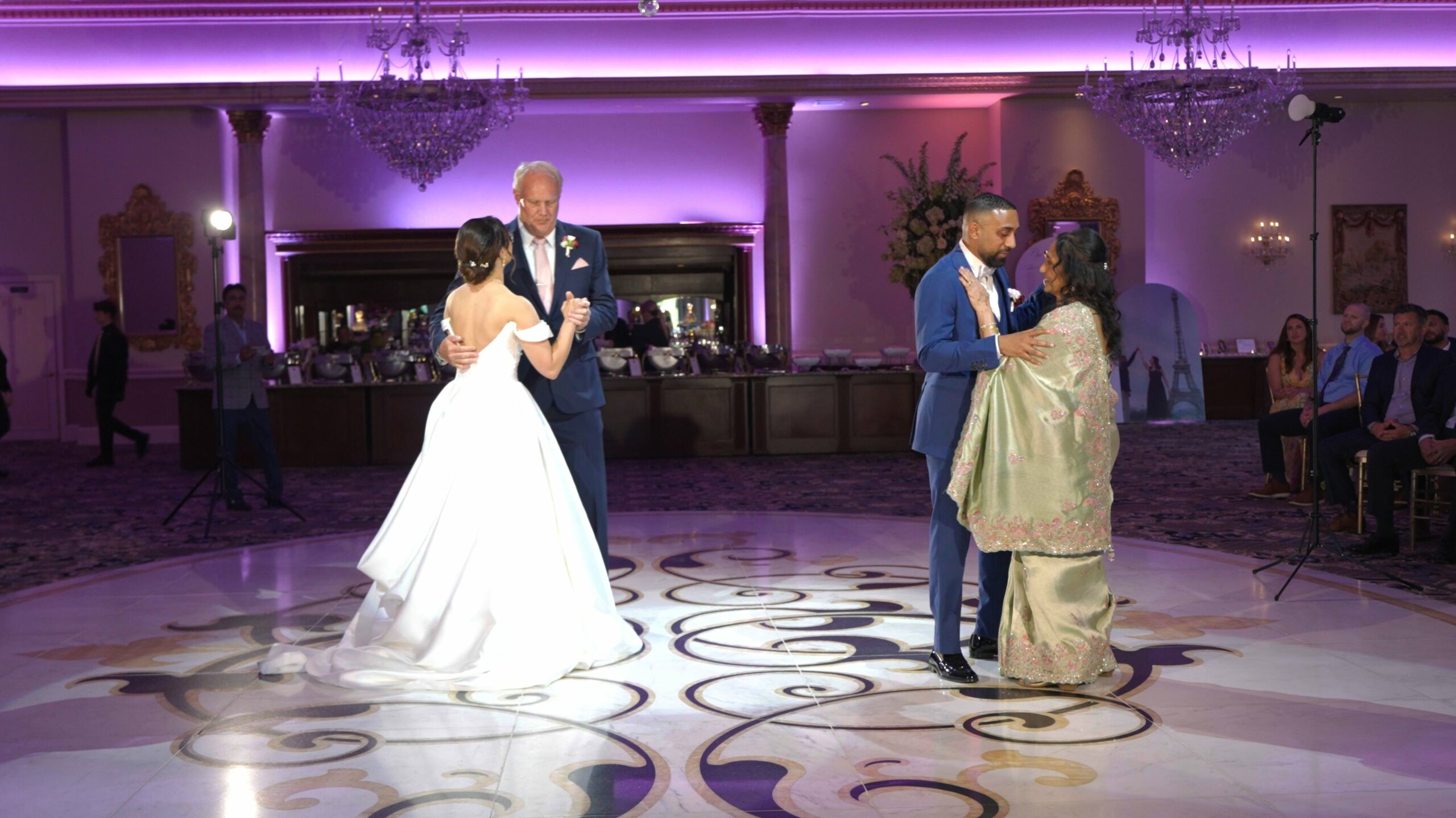 Lucien’s Manor Berlin NJ Fusion Wedding | Katie & Davel | Father Daughter Mother Son