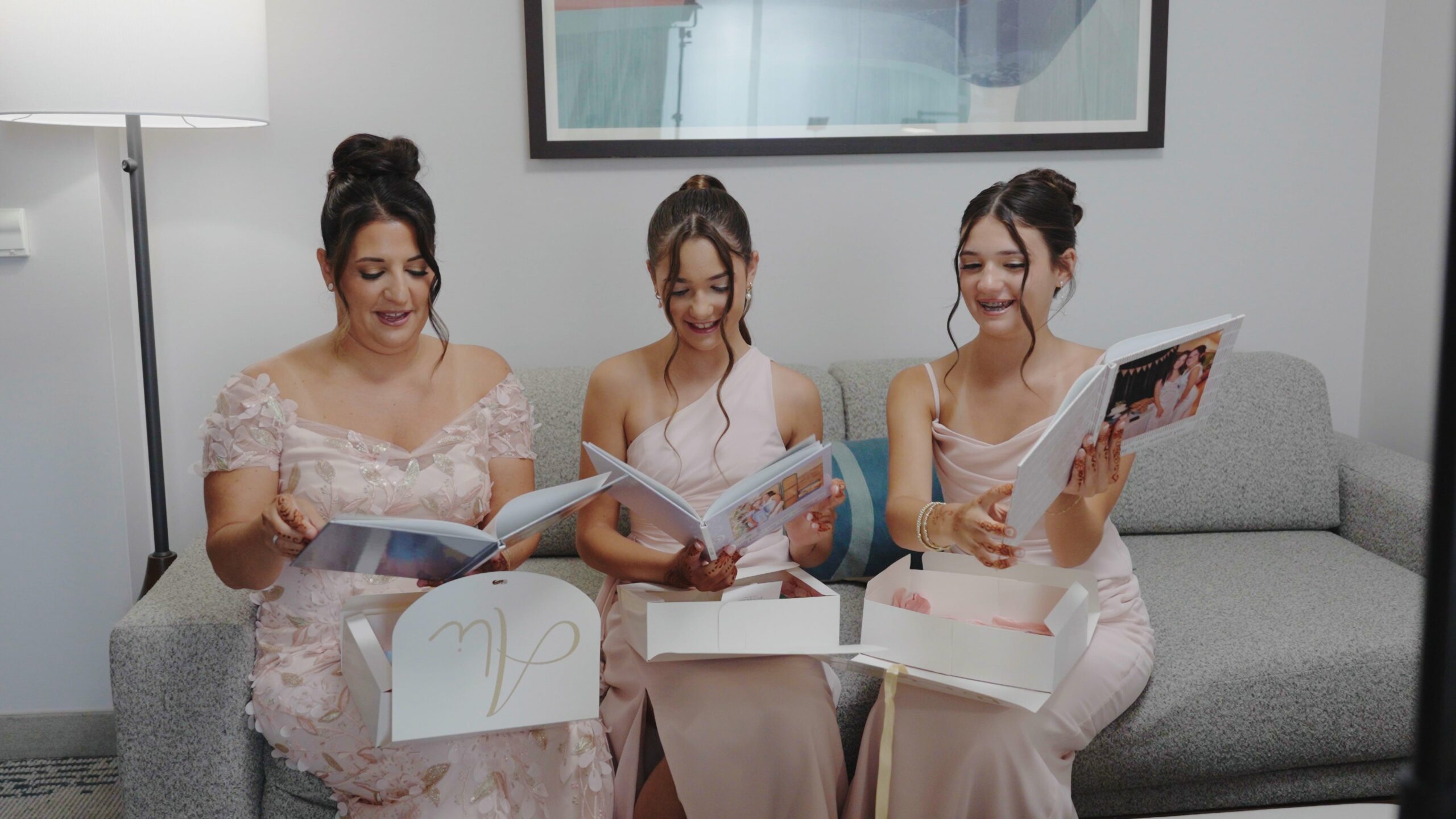 Lucien’s Manor Berlin NJ Fusion Wedding | Katie & Davel | Gift Opening