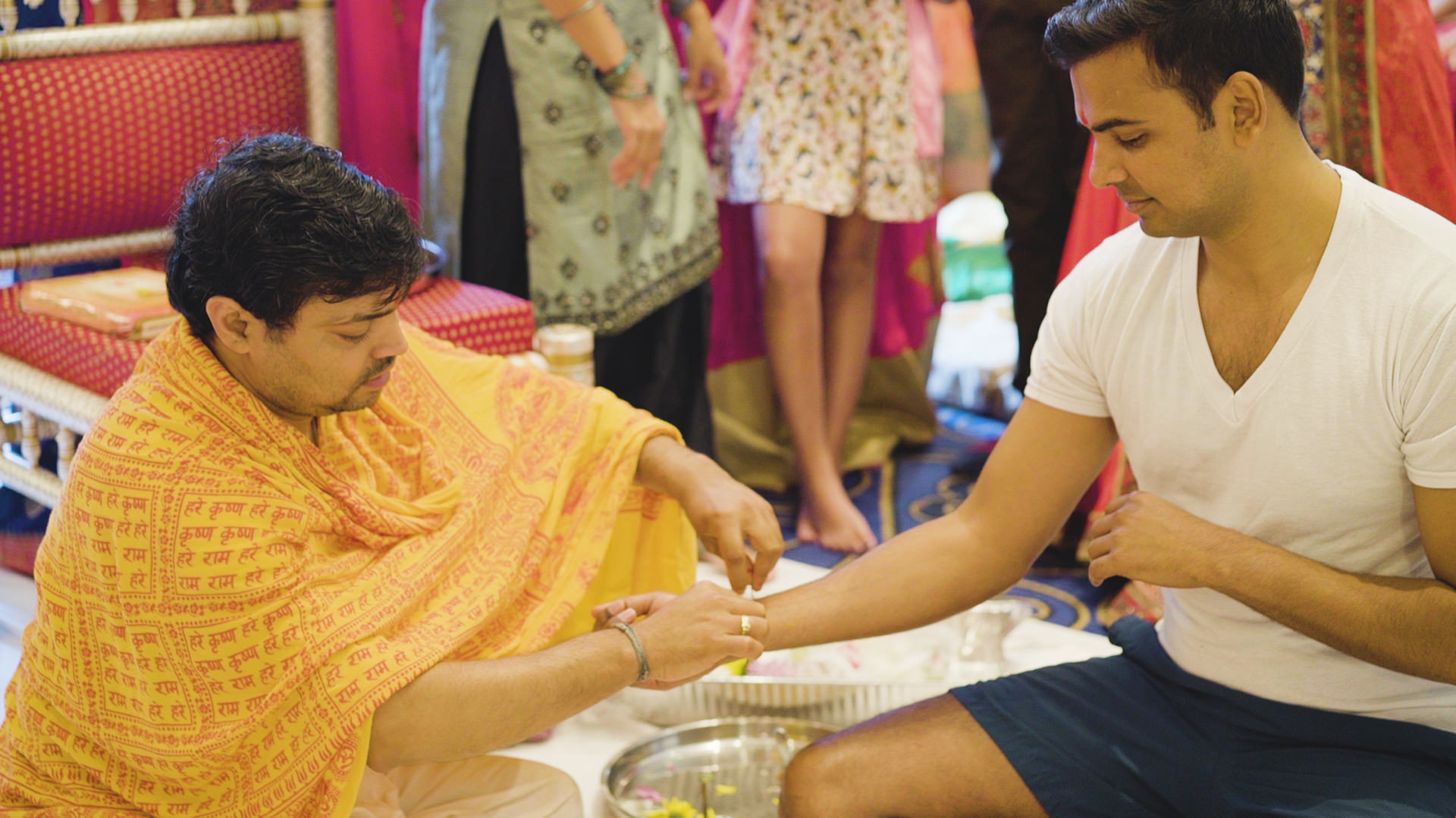 Hilton Richmond Hotel & Spa Short Pump VA Hindu Wedding | Gina & Dharav | Dharav Pithi