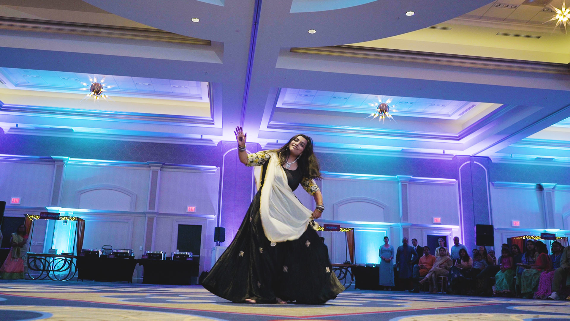Hilton Richmond Hotel & Spa Short Pump VA Hindu Wedding | Gina & Dharav | Bride Cousin Dance