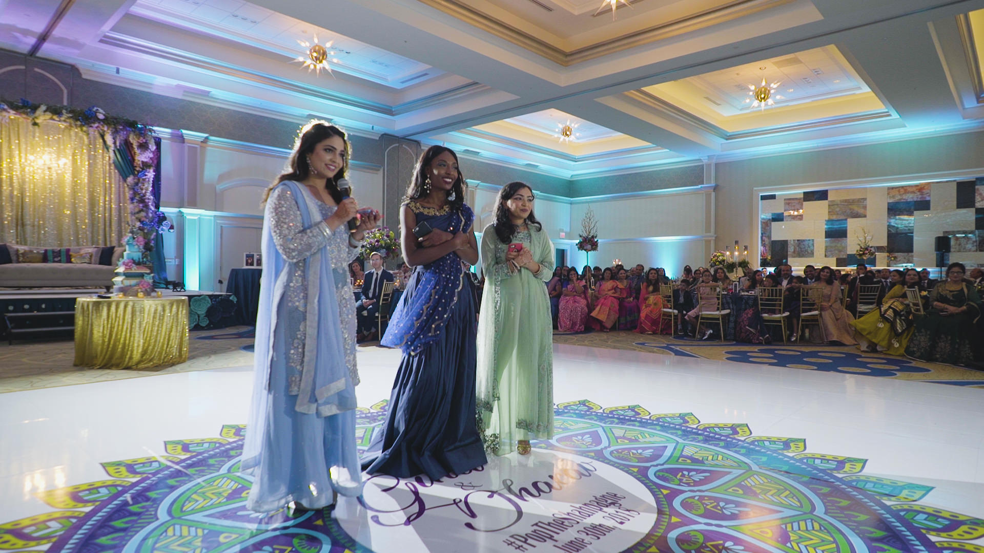 Hilton Richmond Hotel & Spa Short Pump VA Hindu Wedding | Gina & Dharav | Bridesmaids Speech Part I