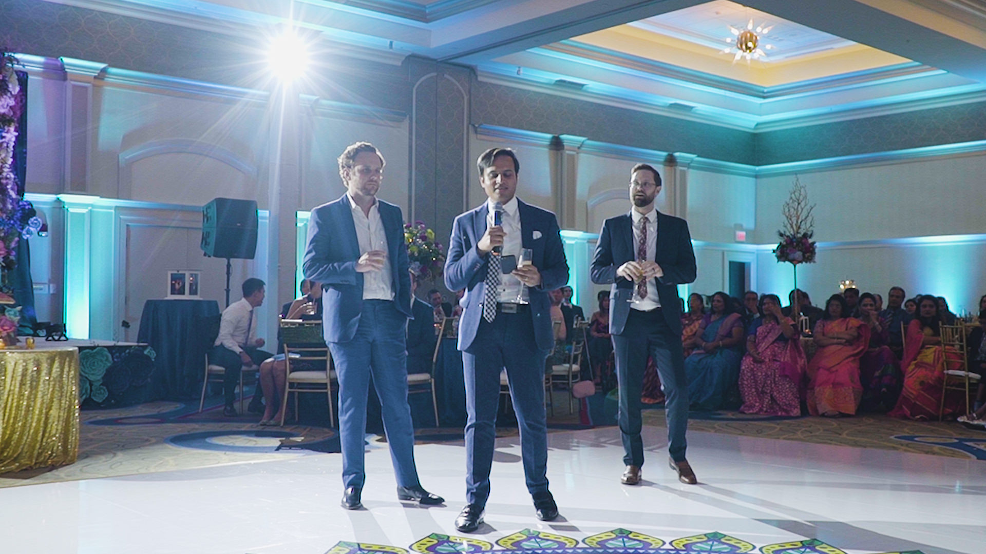 Hilton Richmond Hotel & Spa Short Pump VA Hindu Wedding | Gina & Dharav | Groomsmen Speech