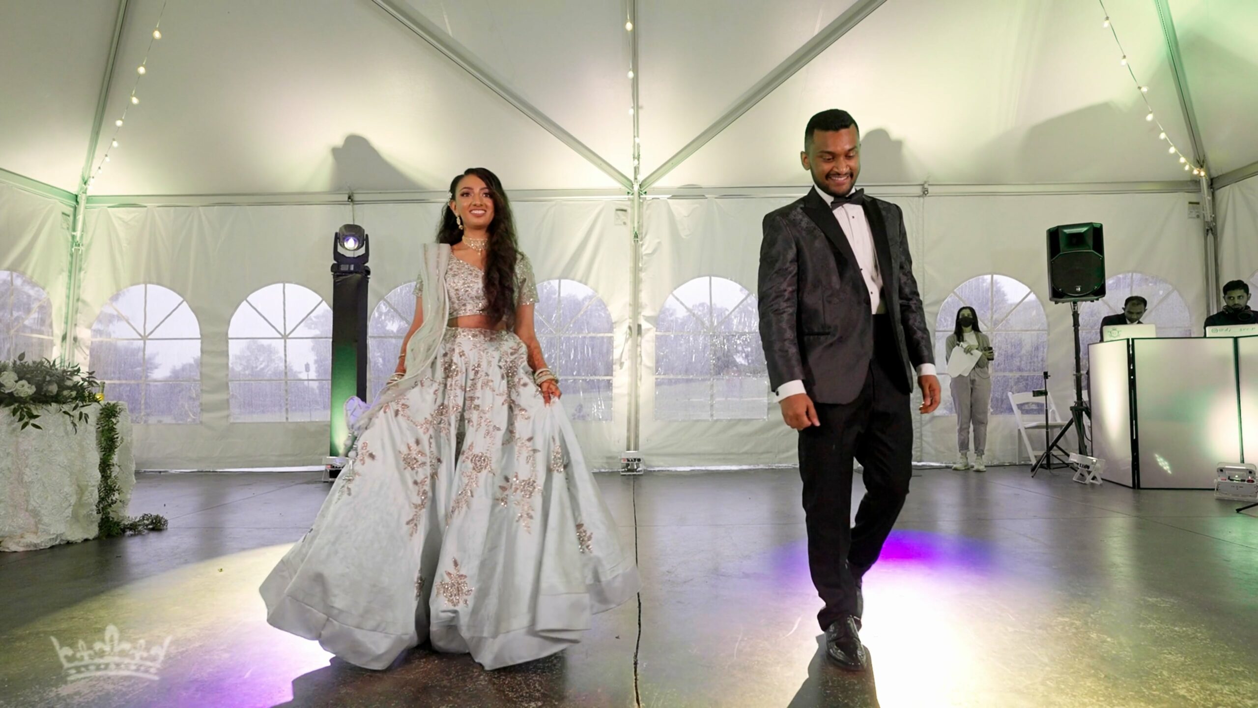 Glen Ellen Farm Fusion Wedding | Kinjel & Sam | Hindu Reception First Dance