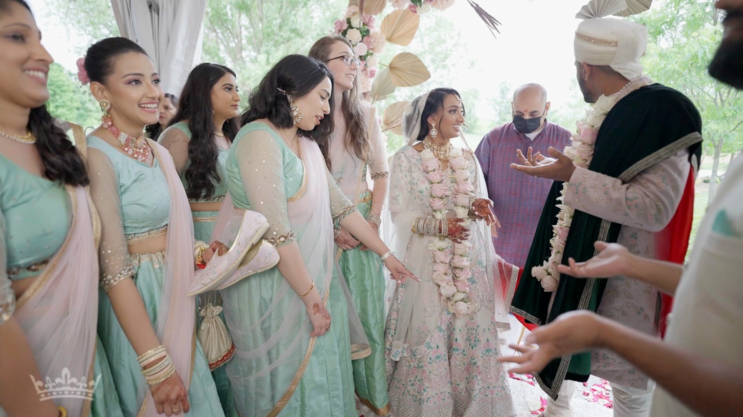 Glen Ellen Farm Fusion Wedding | Kinjel & Sam | Joota Chupai