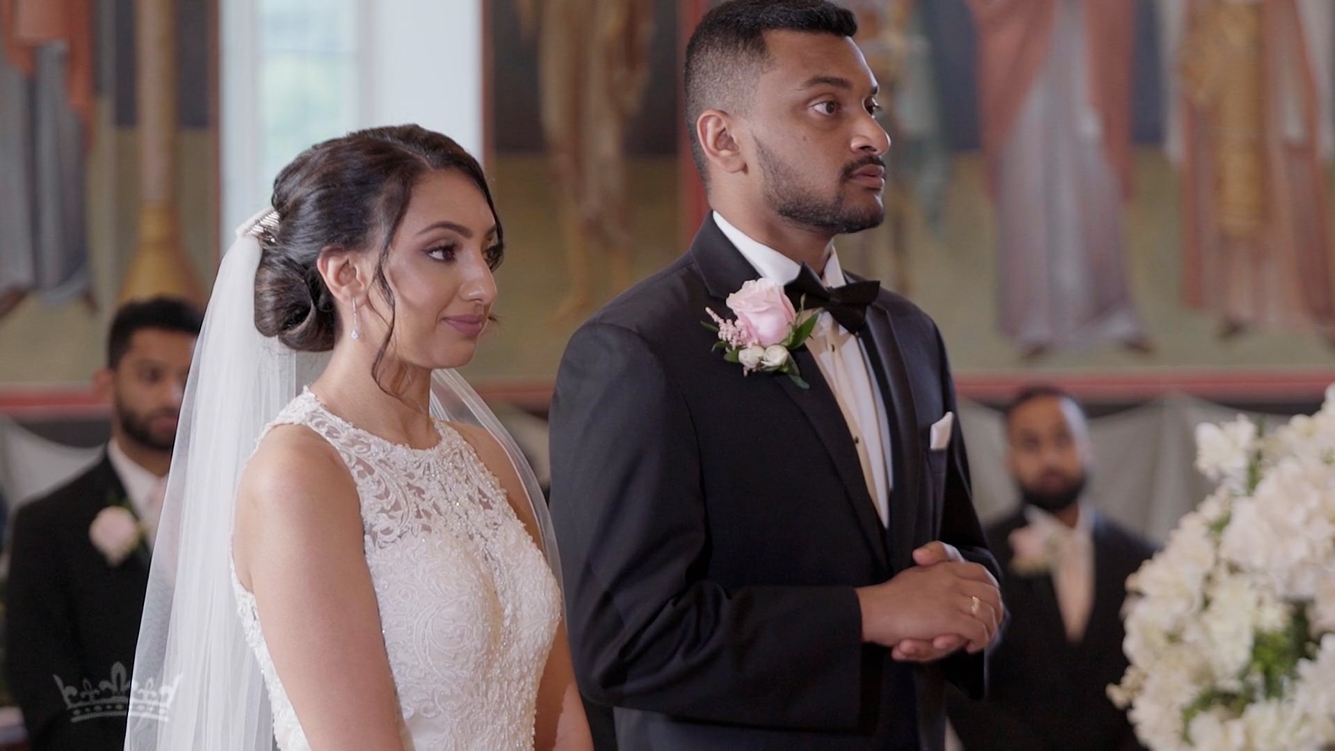 Glen Ellen Farm Fusion Wedding | Kinjel & Sam | Christian Wedding Ceremony