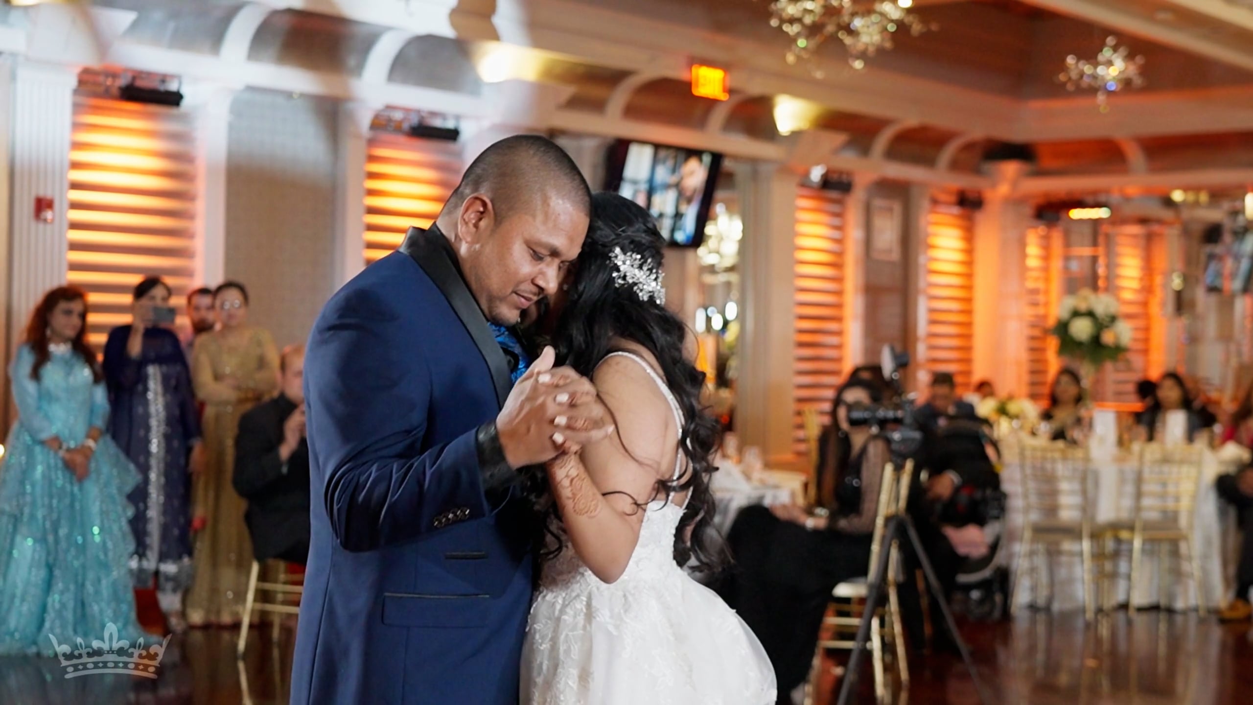 Chateau Briand Caterers Carle Place NY Islamic Wedding | Ashley & Arsalan | Father Daughter Dance