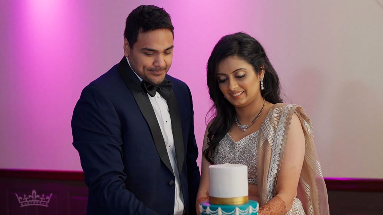 Aashirwad Palace Randolph NJ Sindhi Wedding | A&K | Cake Cutting