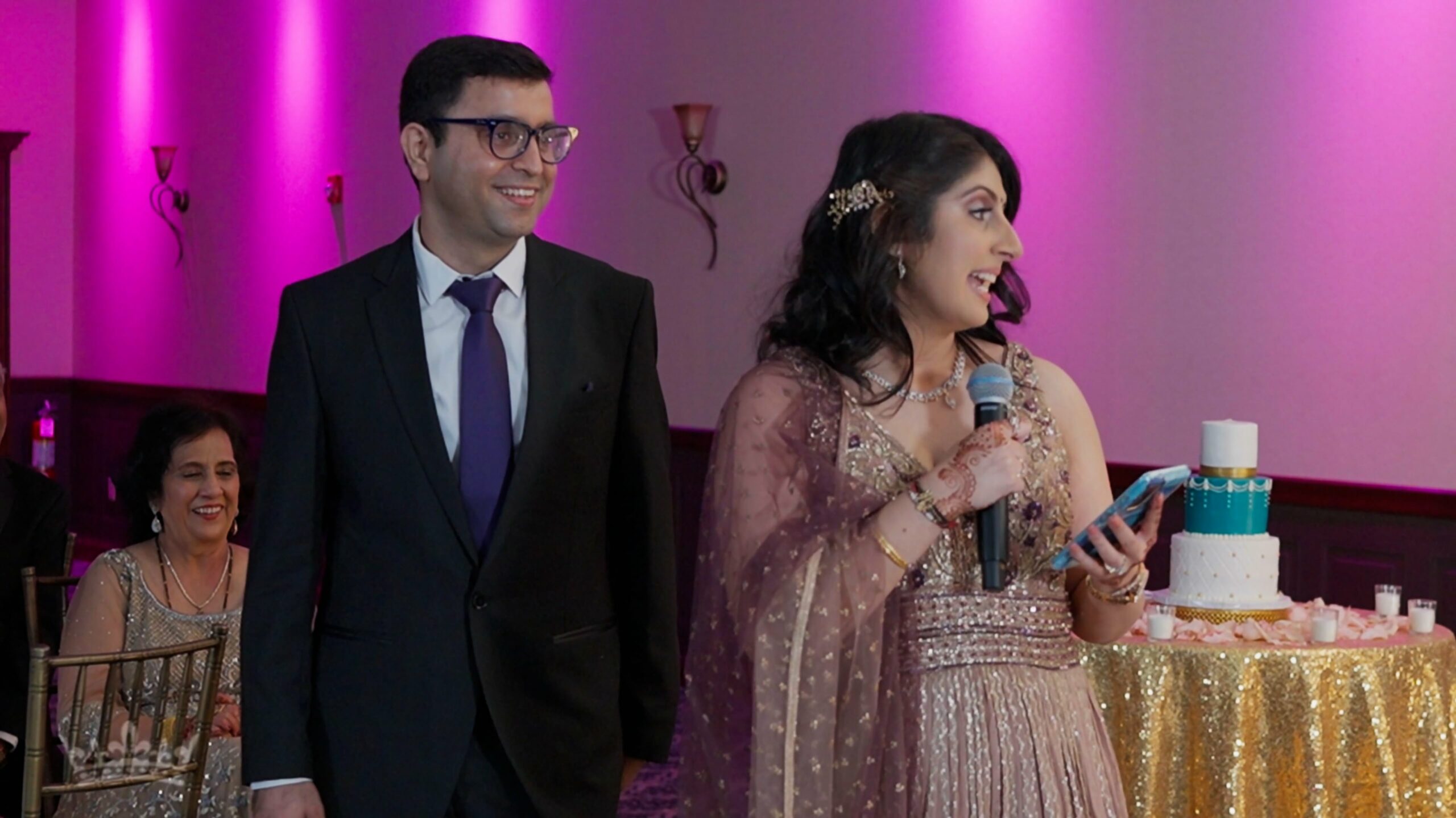 Aashirwad Palace Randolph NJ Sindhi Wedding | A&K | Bride Sister Speech