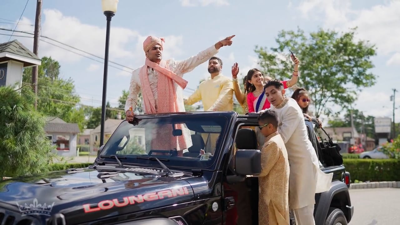 Aashirwad Palace Randolph NJ Sindhi Wedding | A&K | Baraat