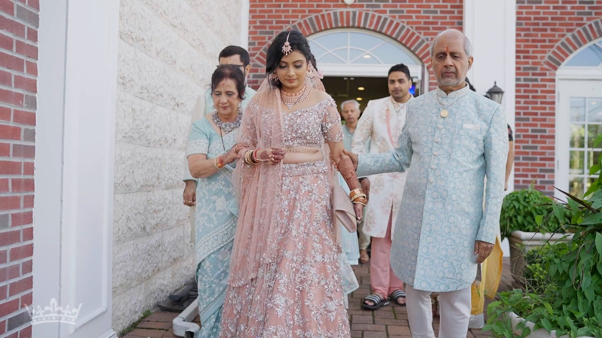 Aashirwad Palace Randolph NJ Sindhi Wedding | A&K | Vidaai