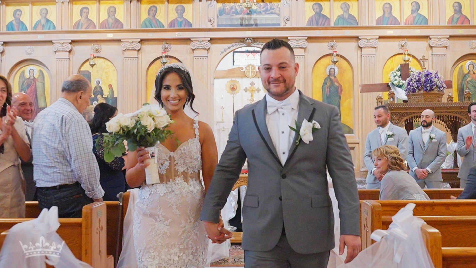 The Venetian Garfield NJ Greek Orthodox Wedding | Christine & Ron | Greek Orthodox Ceremony