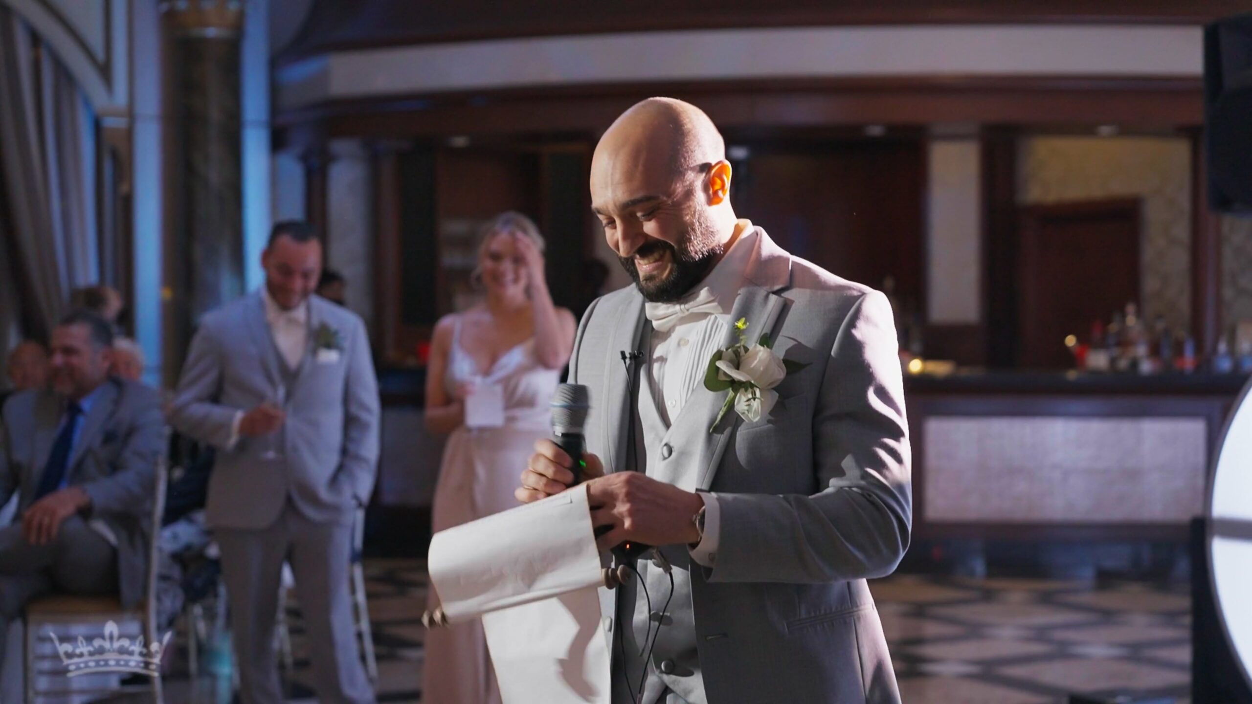 The Venetian Garfield NJ Greek Orthodox Wedding | Christine & Ron | Best Man Speech