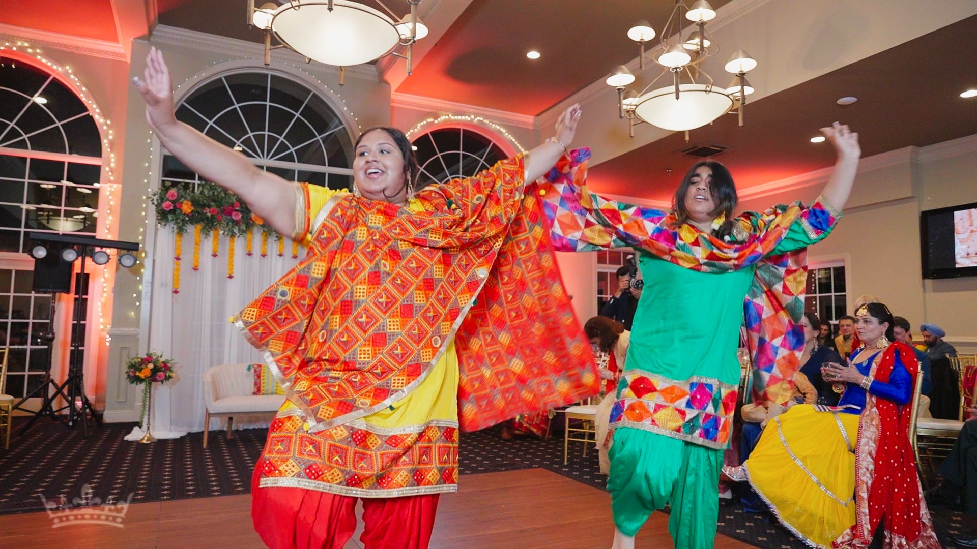 Westfields Golf Club Clifton VA Sikh Wedding | Shivani & Gurshan | Nieces Dance