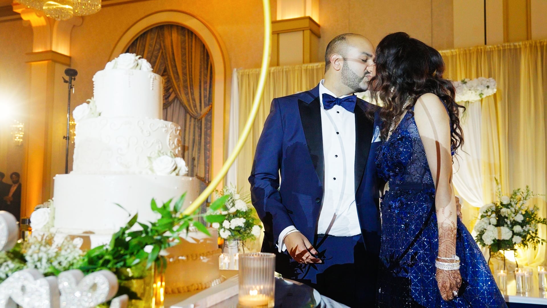 GSSA Bridgewater Gurudwara Basking Ridge NJ Hindu Wedding | Vani & Mohit | Cake Cutting