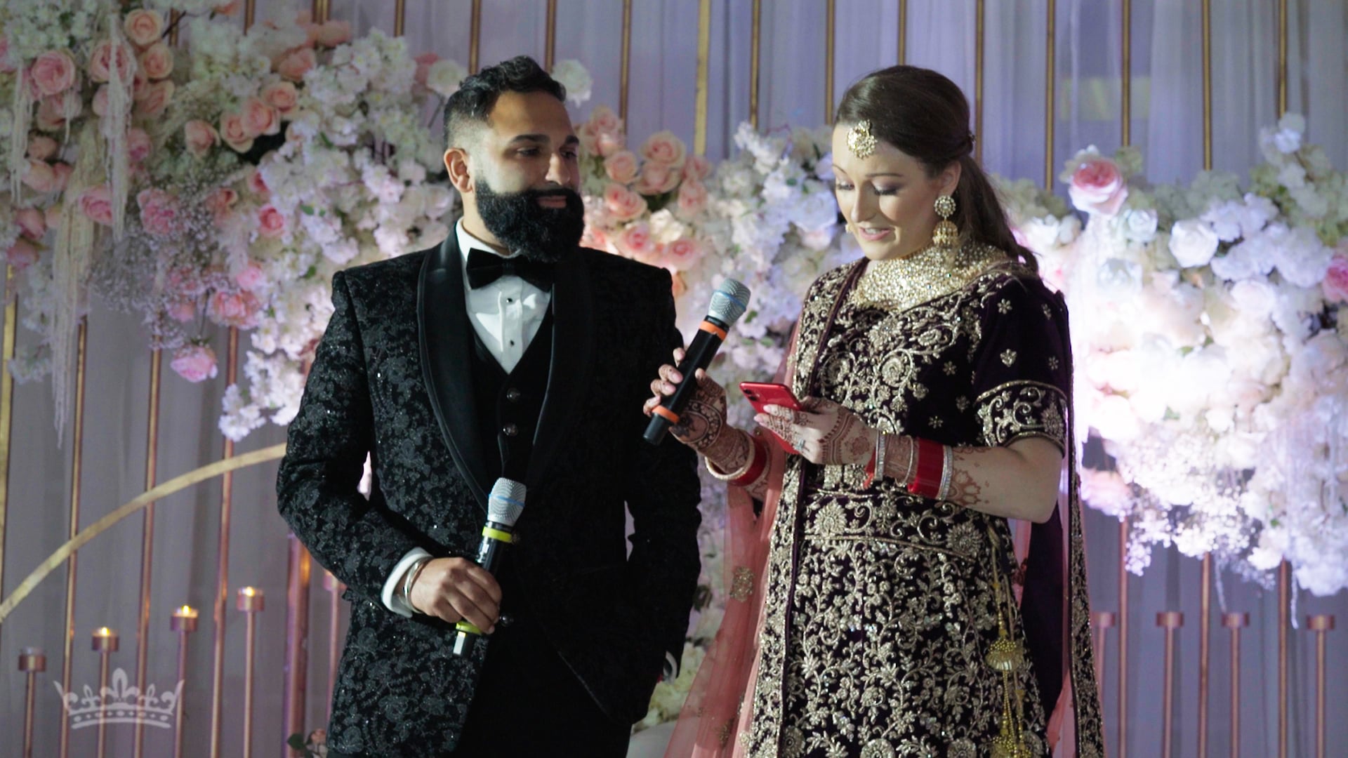 Addison Park Matawan NJ Sikh Wedding | Sarah & Ekjot | Bride and Groom Speech