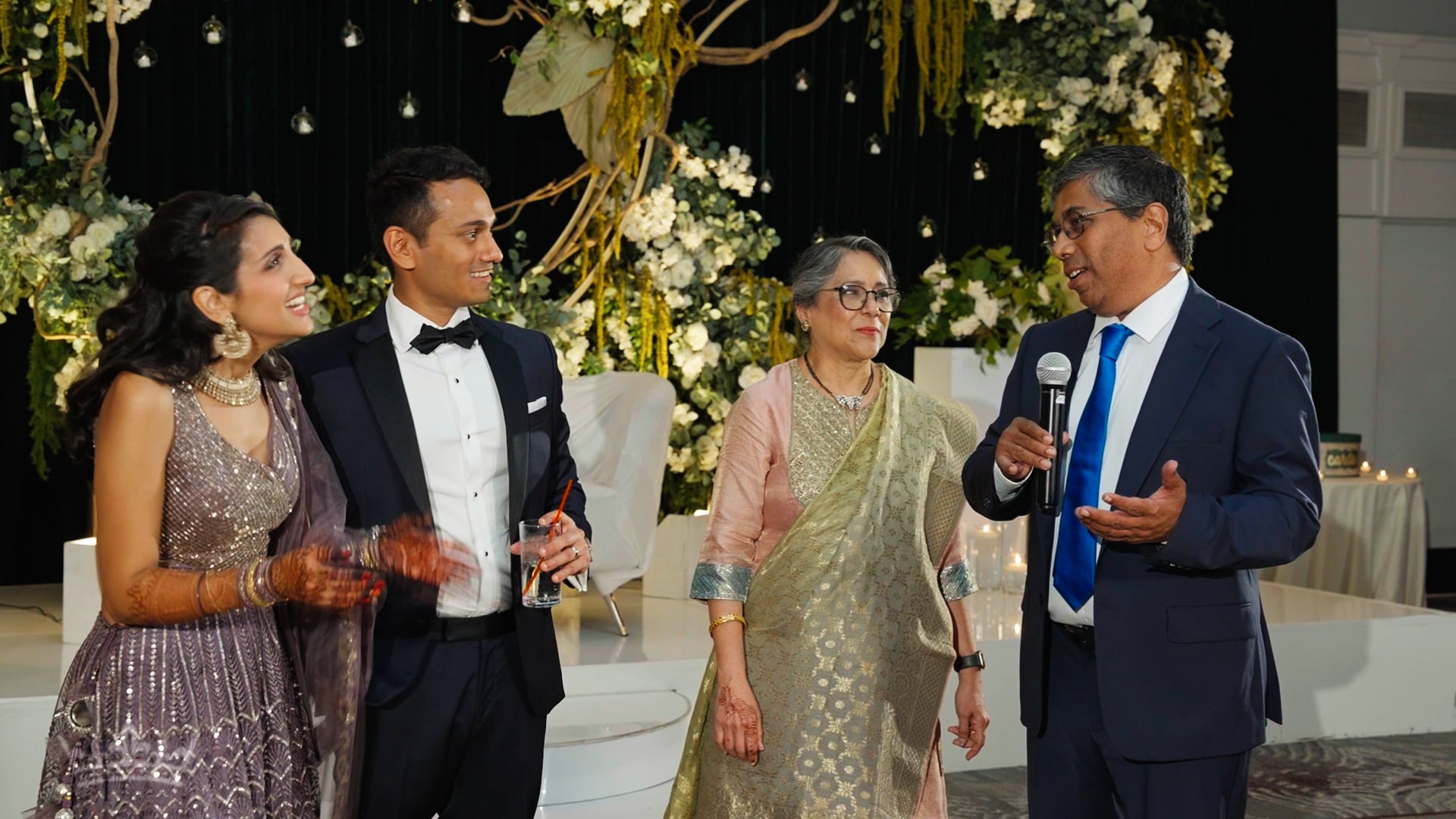 The Westin Governor Morris Morristown NJ Hindu Wedding | Koral & Chinmay | Groom Parents Speech