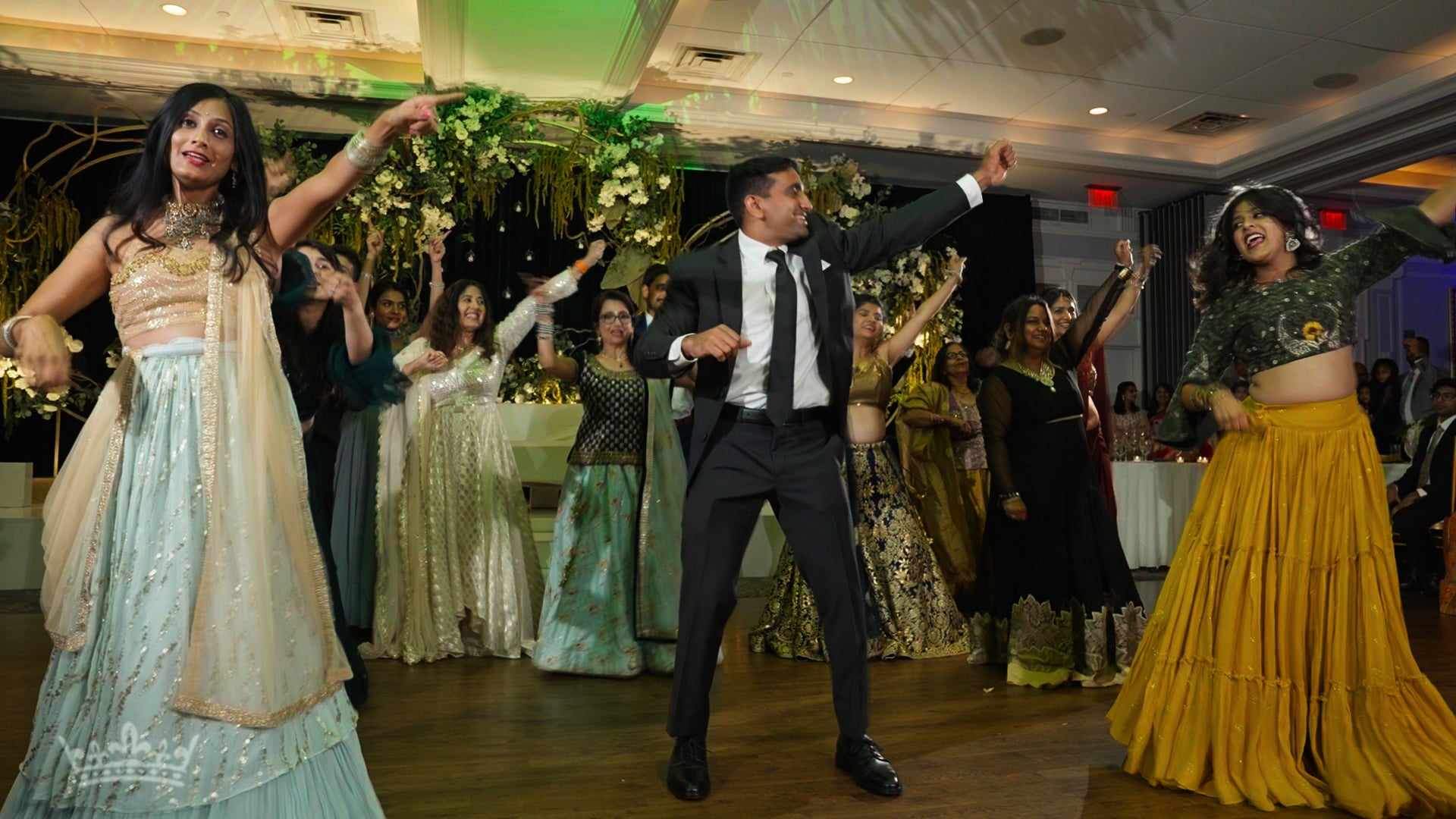 The Westin Governor Morris Morristown NJ Hindu Wedding | Koral & Chinmay | Bride Family Dance