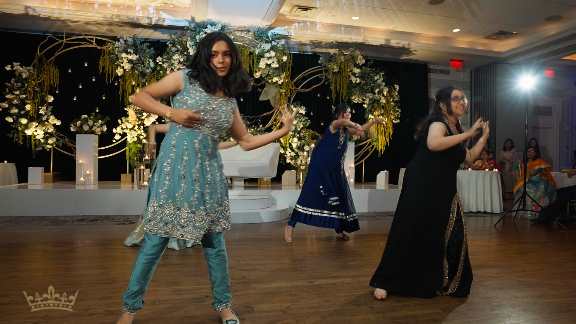 The Westin Governor Morris Morristown NJ Hindu Wedding | Koral & Chinmay | Bride Family Dance 2