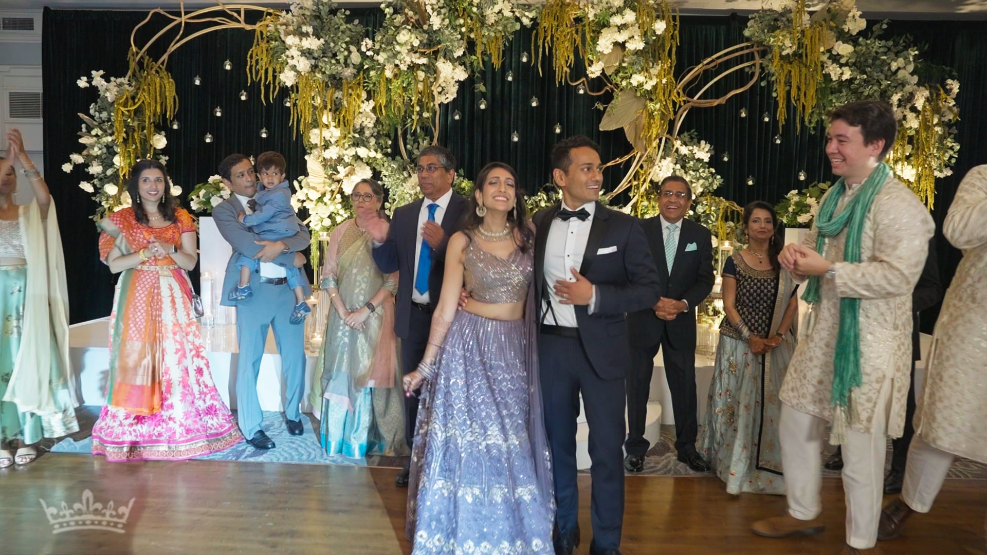 The Westin Governor Morris Morristown NJ Hindu Wedding | Koral & Chinmay | Reception Grand Entrance