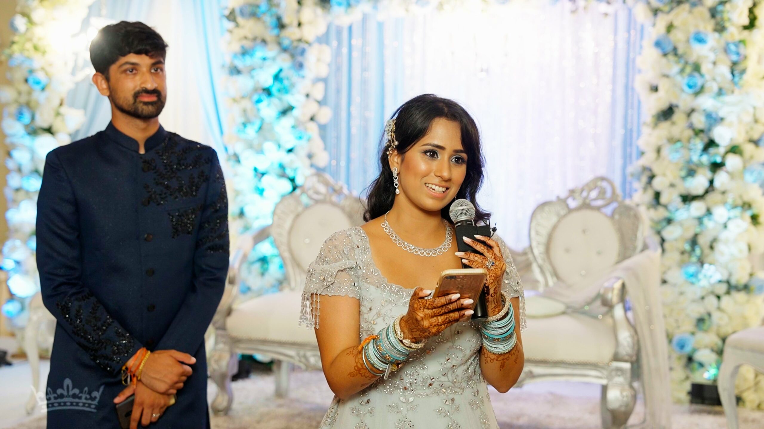 The Grandview Poughkeepsie NY Hindu Wedding | Shruti & Pratyush | Bride and Groom Speech