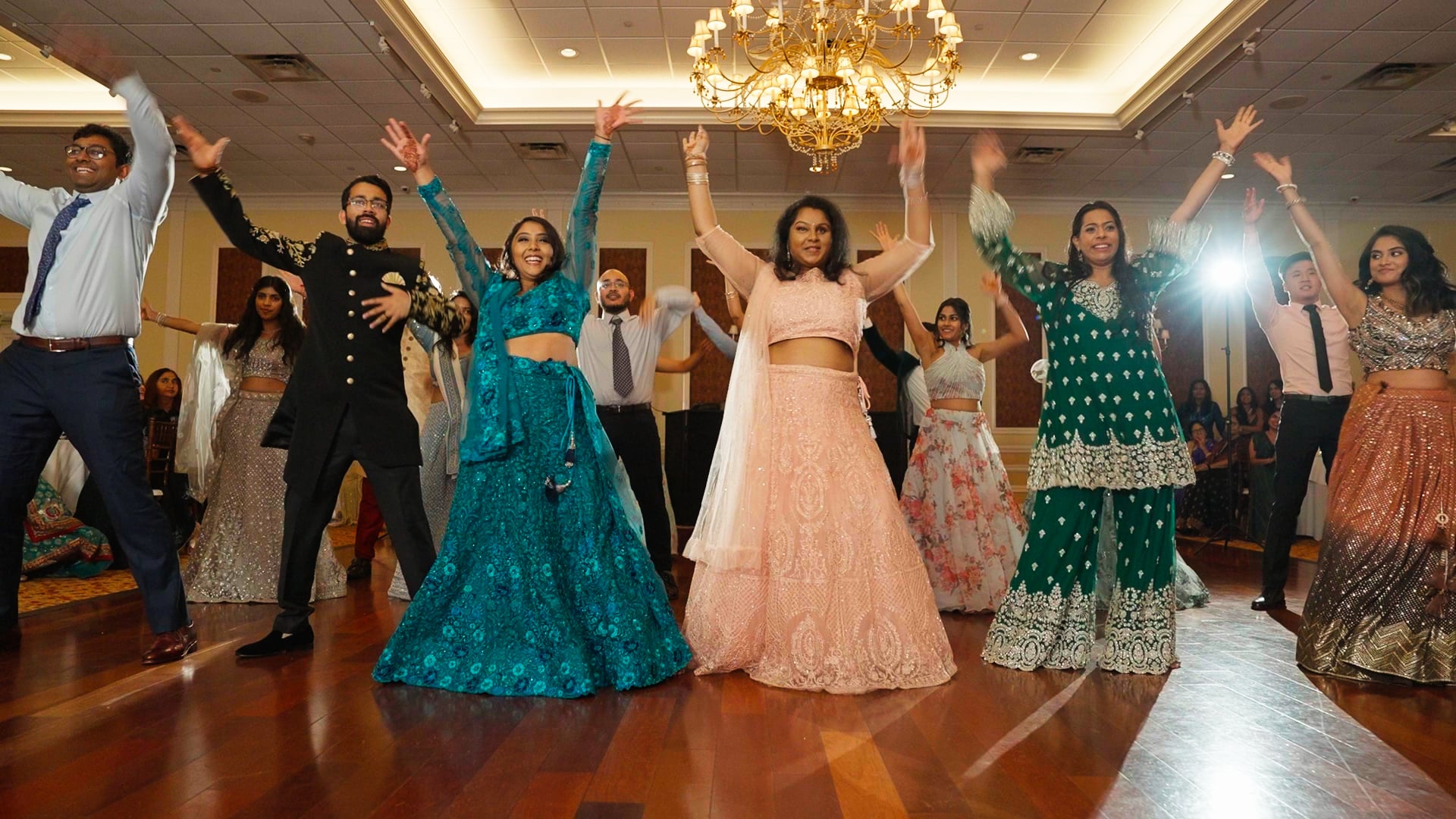 The Grandview Poughkeepsie NY Hindu Wedding | Shruti & Pratyush | Friends Dance Performance