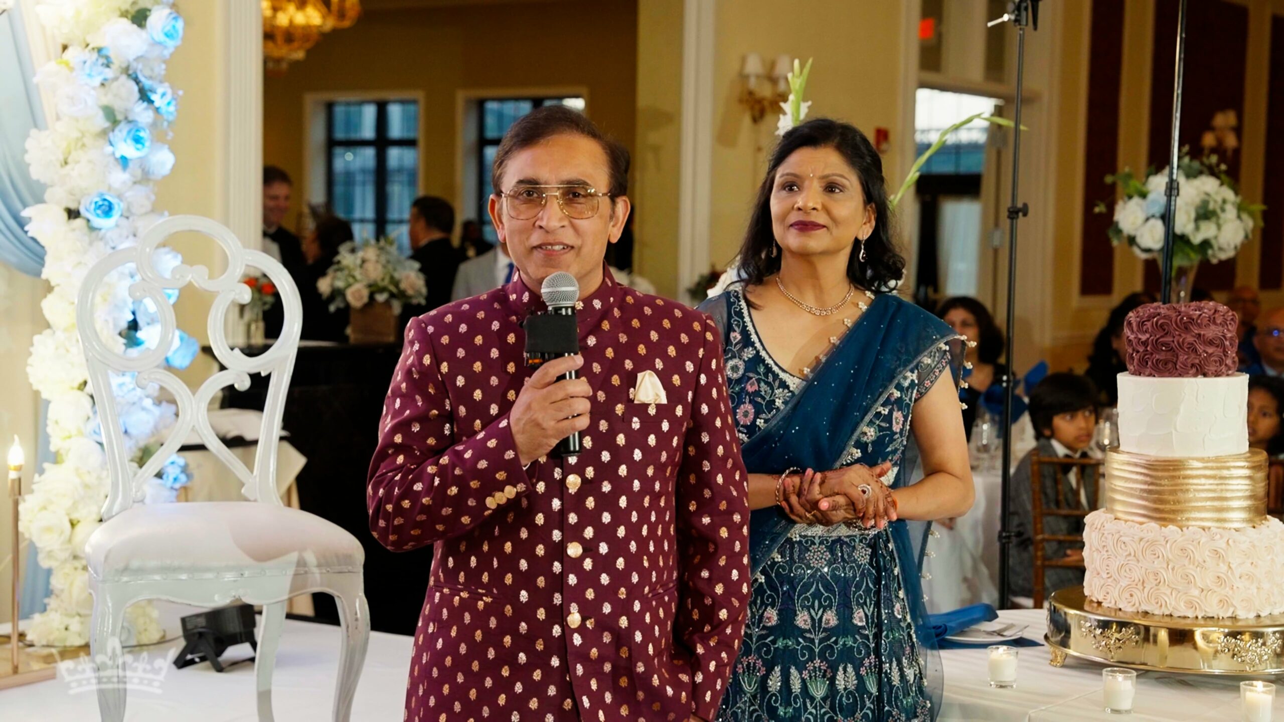 The Grandview Poughkeepsie NY Hindu Wedding | Shruti & Pratyush | Groom Parents Speech