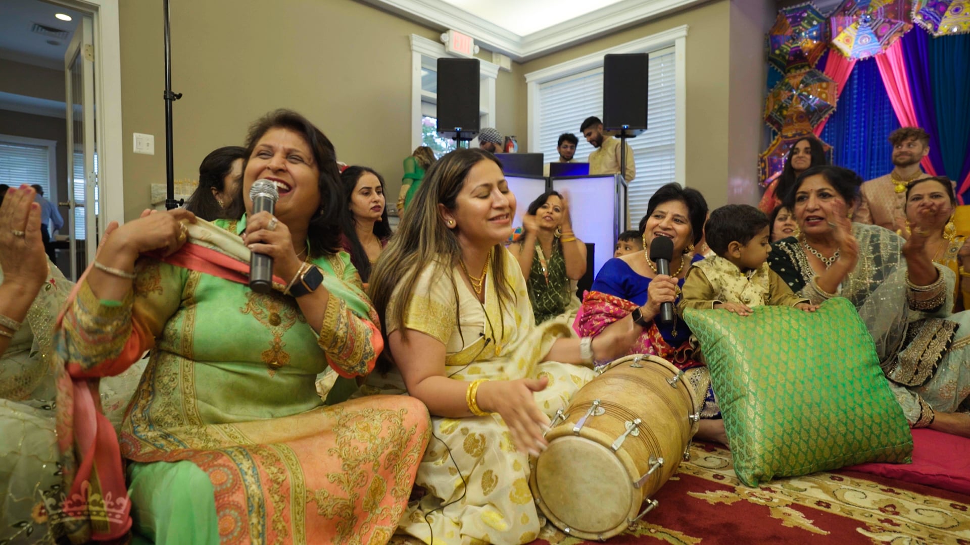 Protected: Raj Khalsa Gurdwara Sterling VA Sikh Wedding | Loveena & Shea | Ladies Sangeet Part II