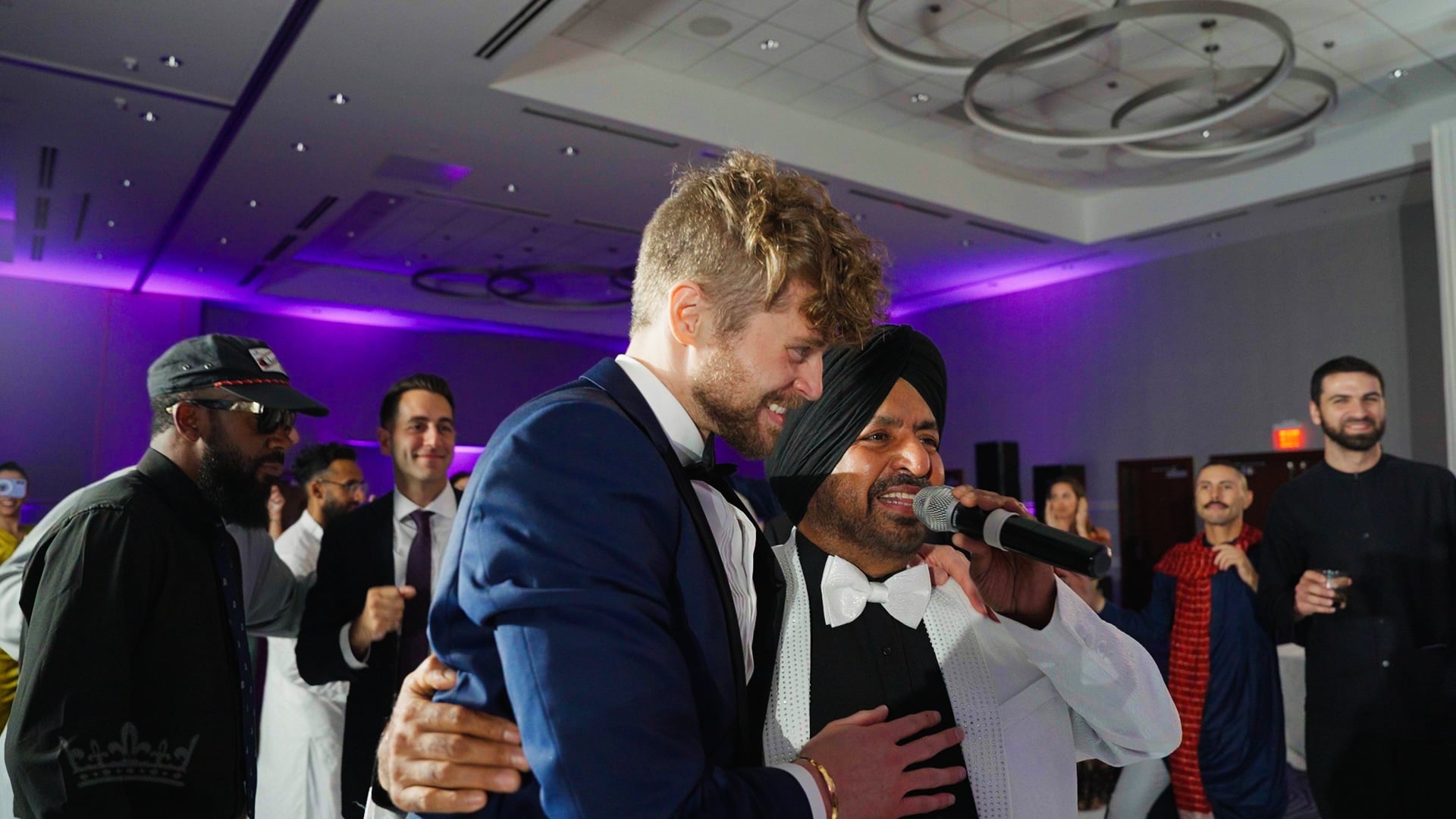 Raj Khalsa Gurdwara Sterling VA Sikh Wedding | Loveena & Shea | Reception Singing Performance 2