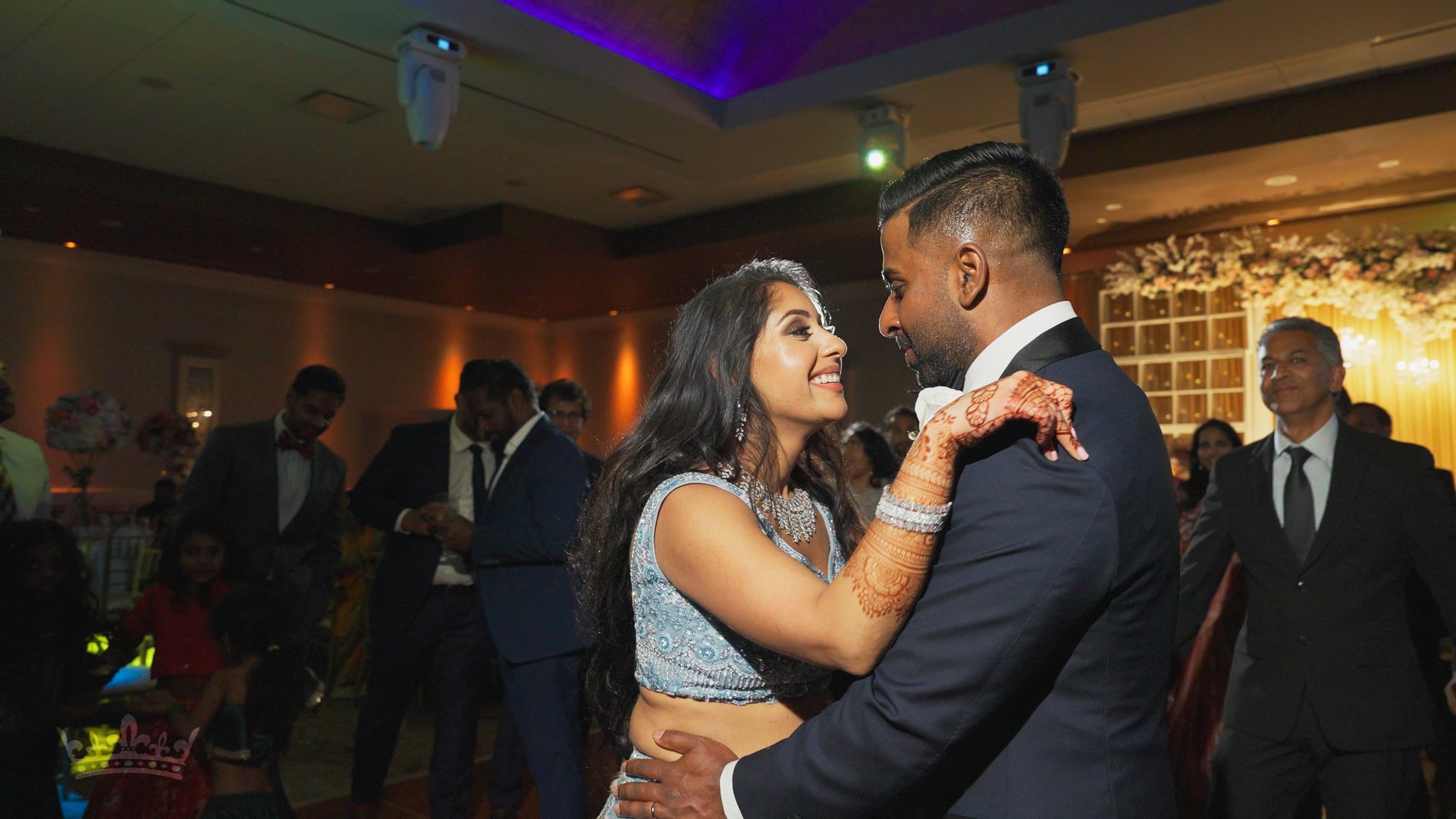 Marigold Somerset NJ Hindu Wedding | Radha & Mithun | Reception Dancing