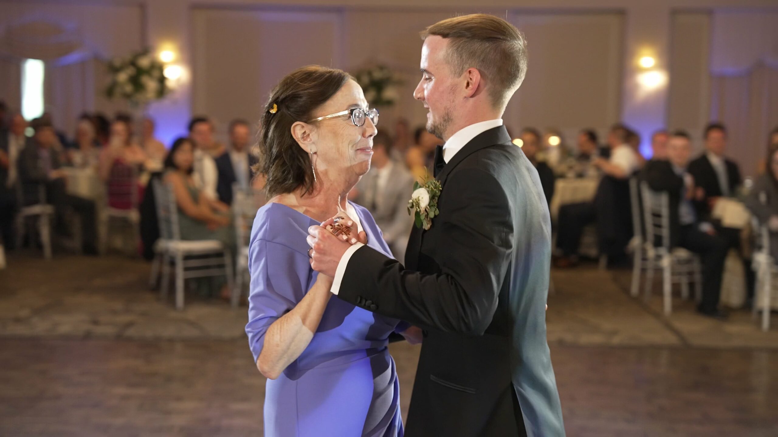 Springfield Country Club Springfield PA Fusion Wedding | Reema & Eric | Mother Son Dance