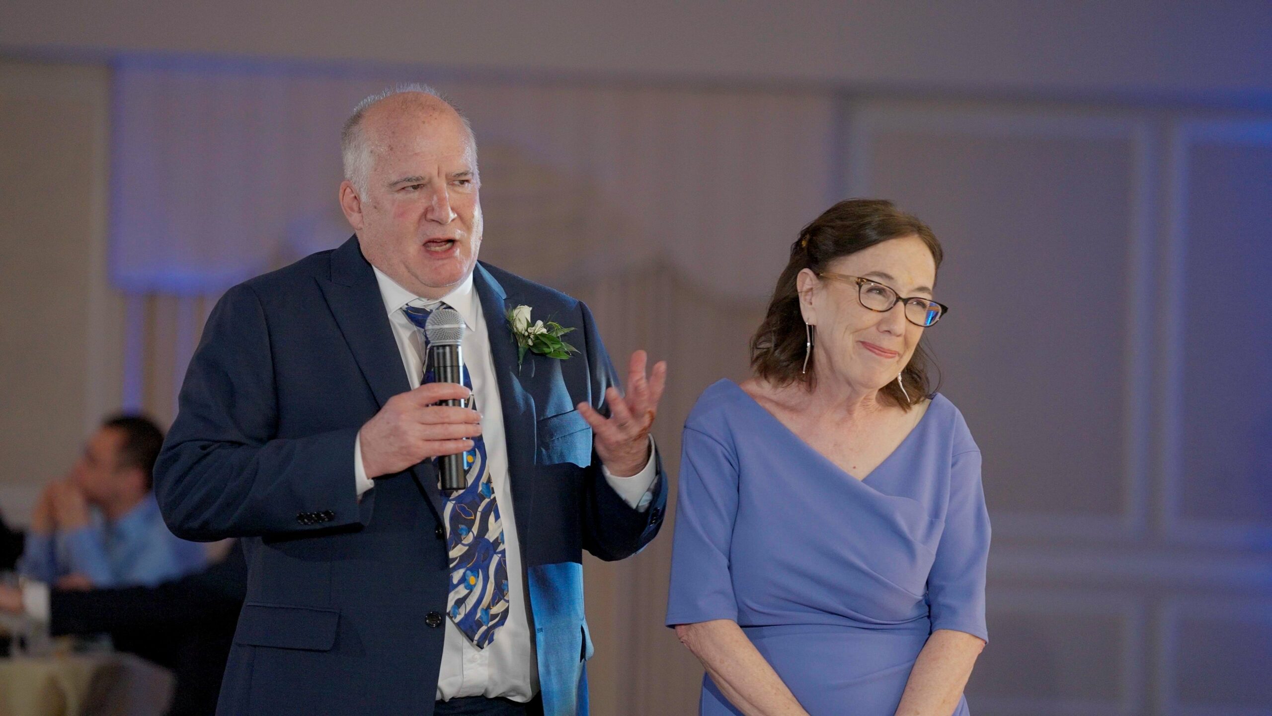 Springfield Country Club Springfield PA Fusion Wedding | Reema & Eric | Groom Parents Speech