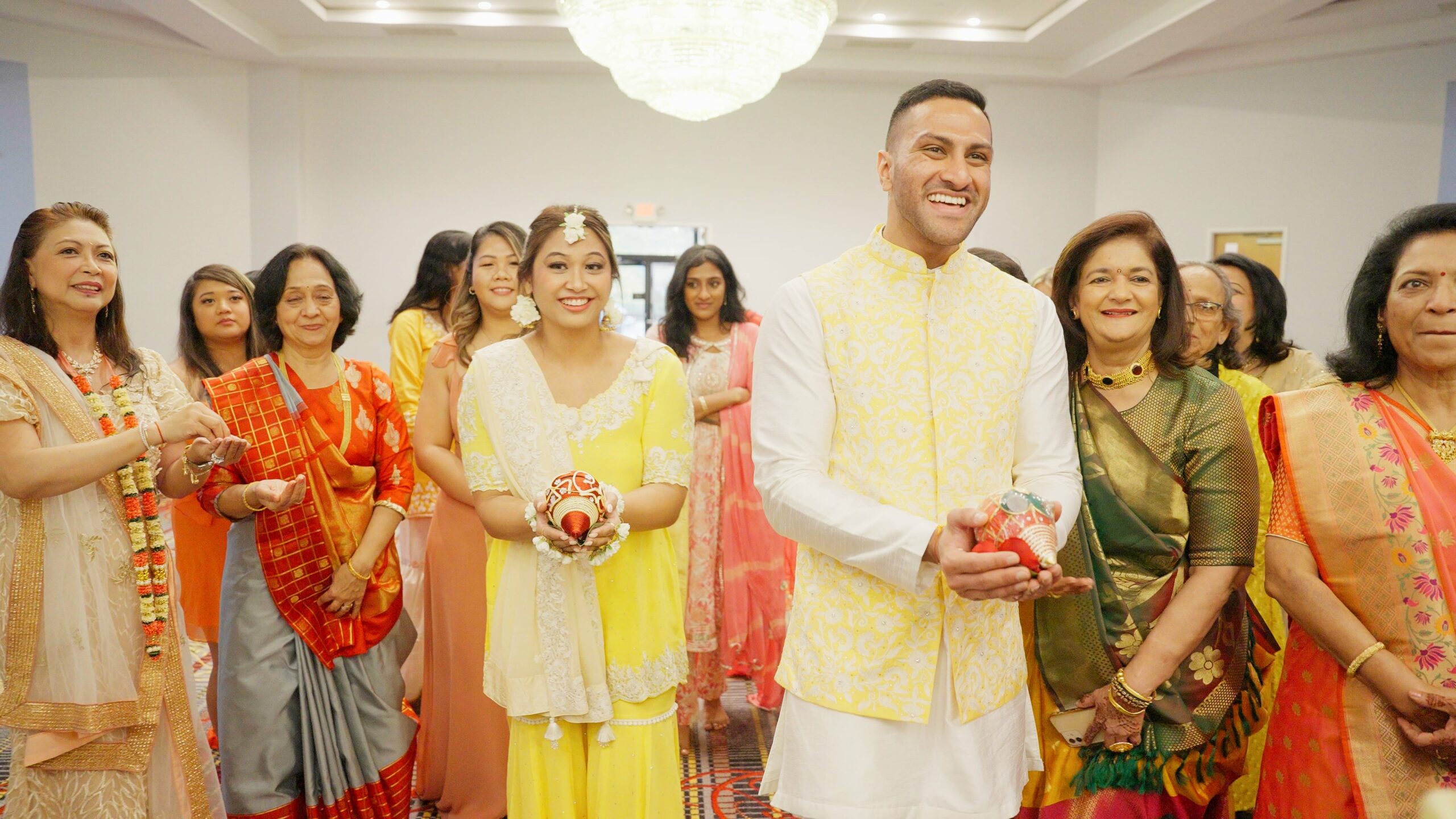 Church of St. Joan of Arc Marlton NJ Fusion Wedding | Camille & Rukil | Grah Shanti