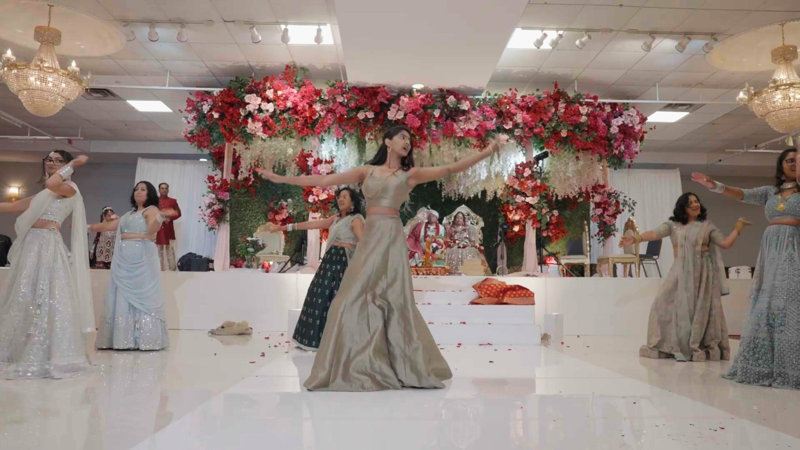Marigold Somerset NJ Wedding | Eshawattie & Leon | Ceremony Dancing