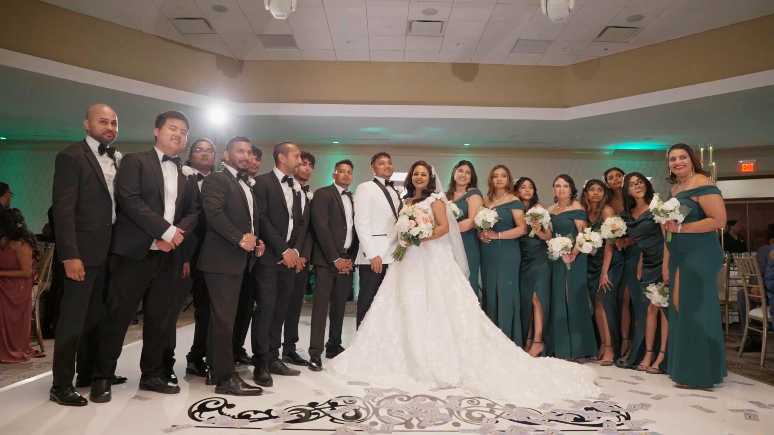 Marigold Somerset NJ Wedding | Eshawattie & Leon | Reception Entrance