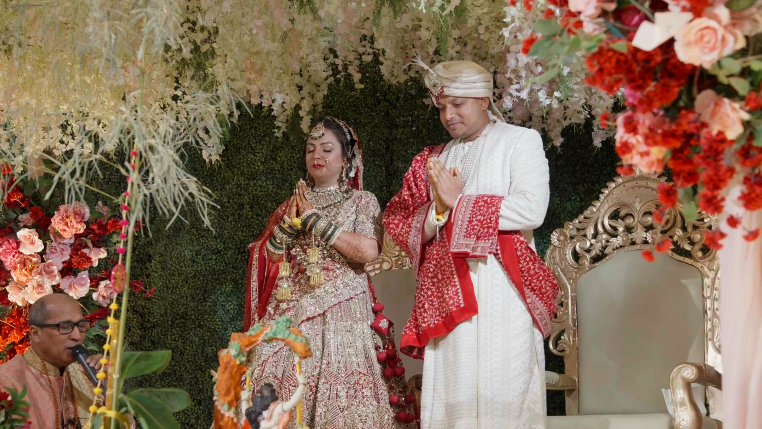 Marigold Somerset NJ Wedding | Eshawattie & Leon | Ceremony