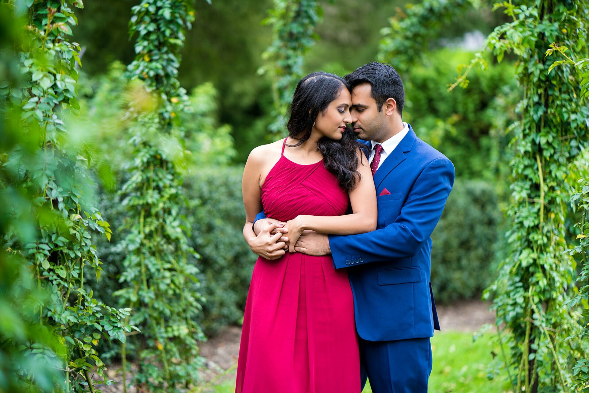 Longwood Gardens Kennett Square PA | Avni & Bhartesh | Engagement Shoot