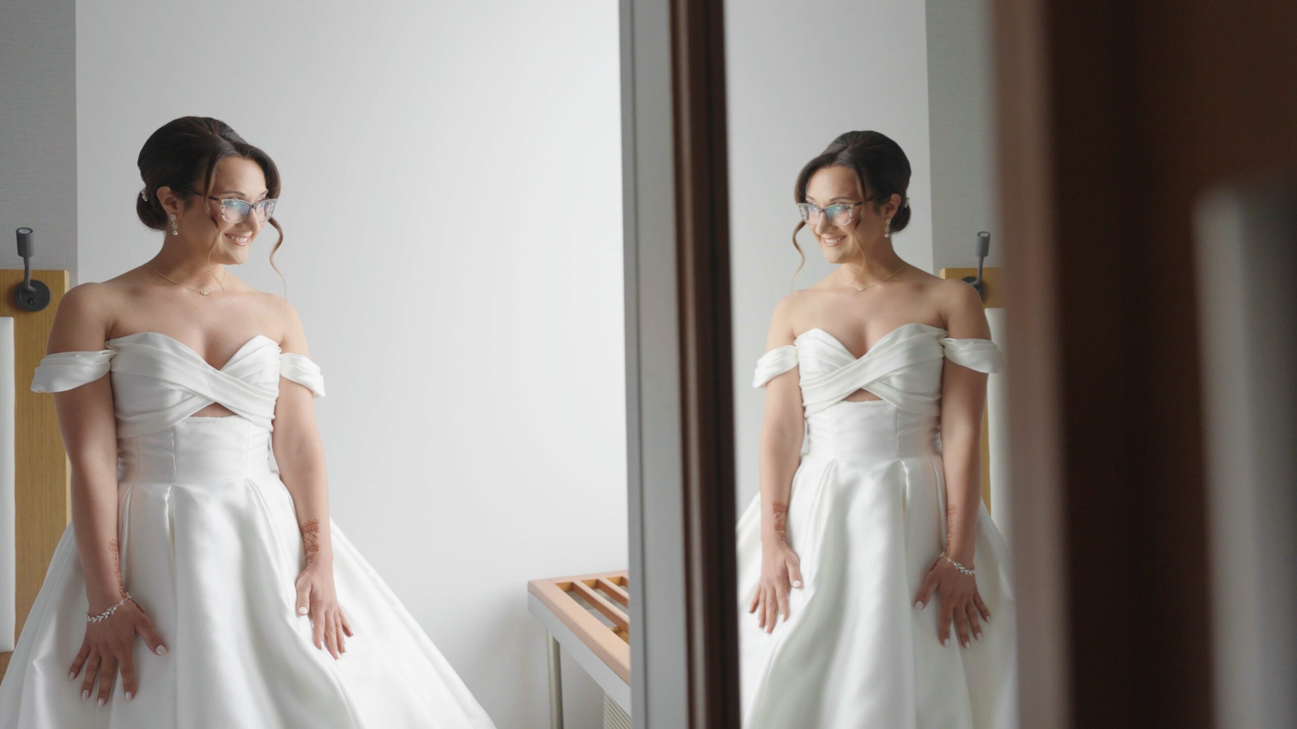Lucien’s Manor Berlin NJ Fusion Wedding | Katie & Davel | Hers Getting Ready