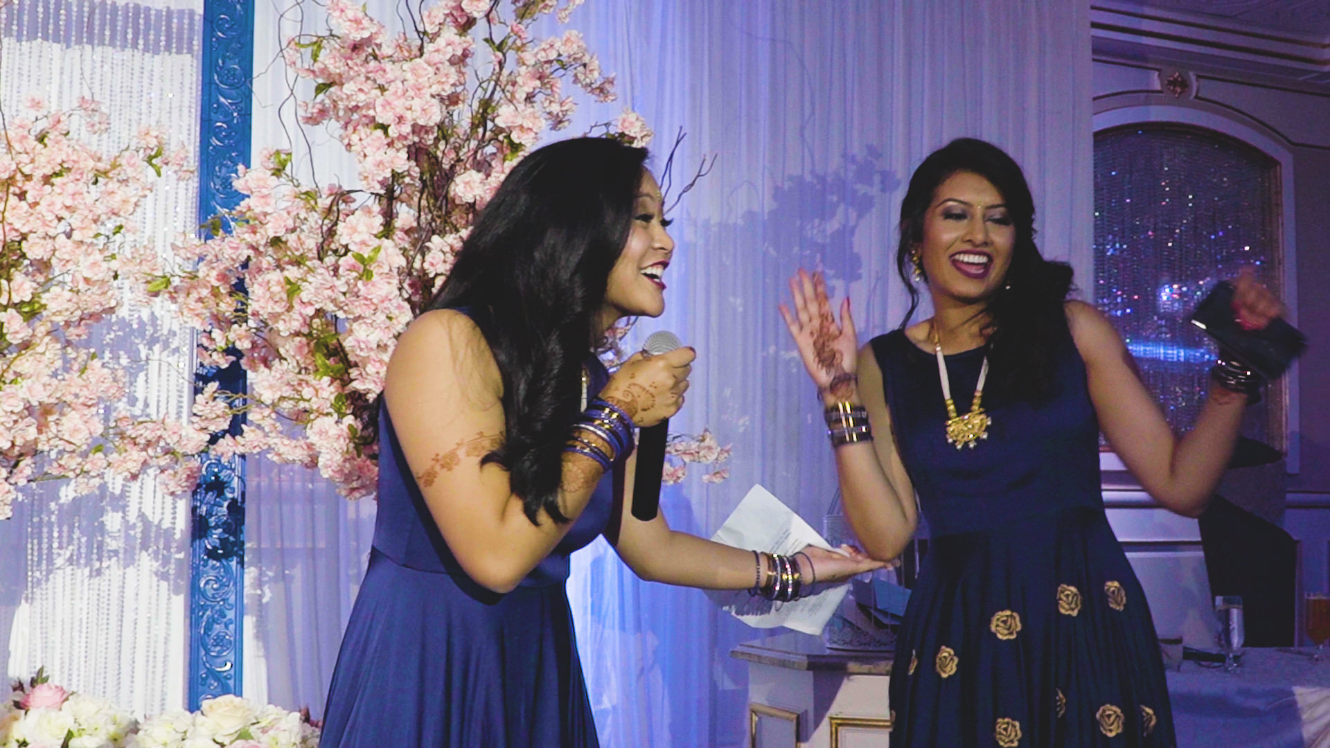 Royal Manor Garfield NJ Fusion Wedding | Khusbu & Jeff | Bride and Groom Sibling Speech
