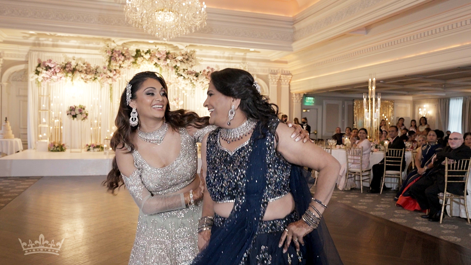 The Park Savoy Estate Florham Park NJ Fusion Wedding | Khushbu & Brian | Bride and Mother Dance