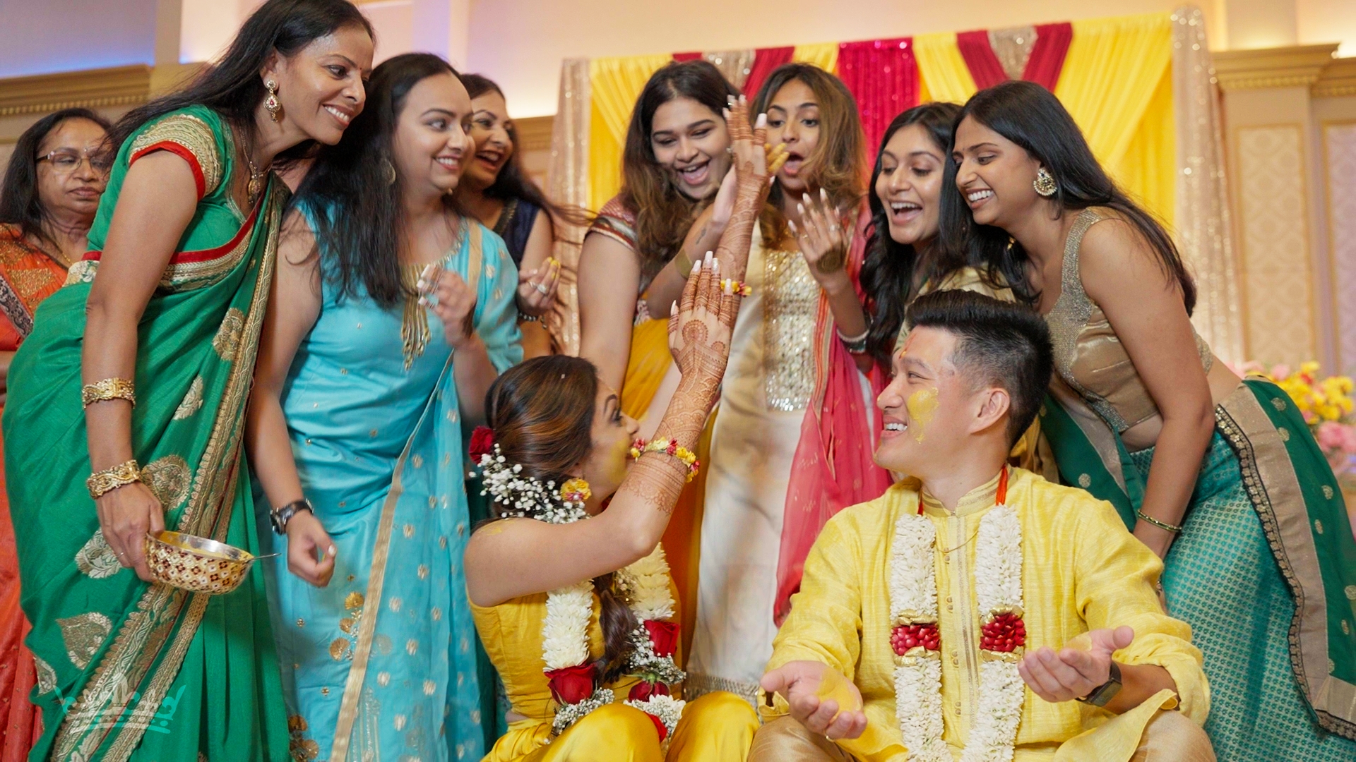 The Park Savoy Estate Florham Park NJ Fusion Wedding | Khushbu & Brian | Pithi