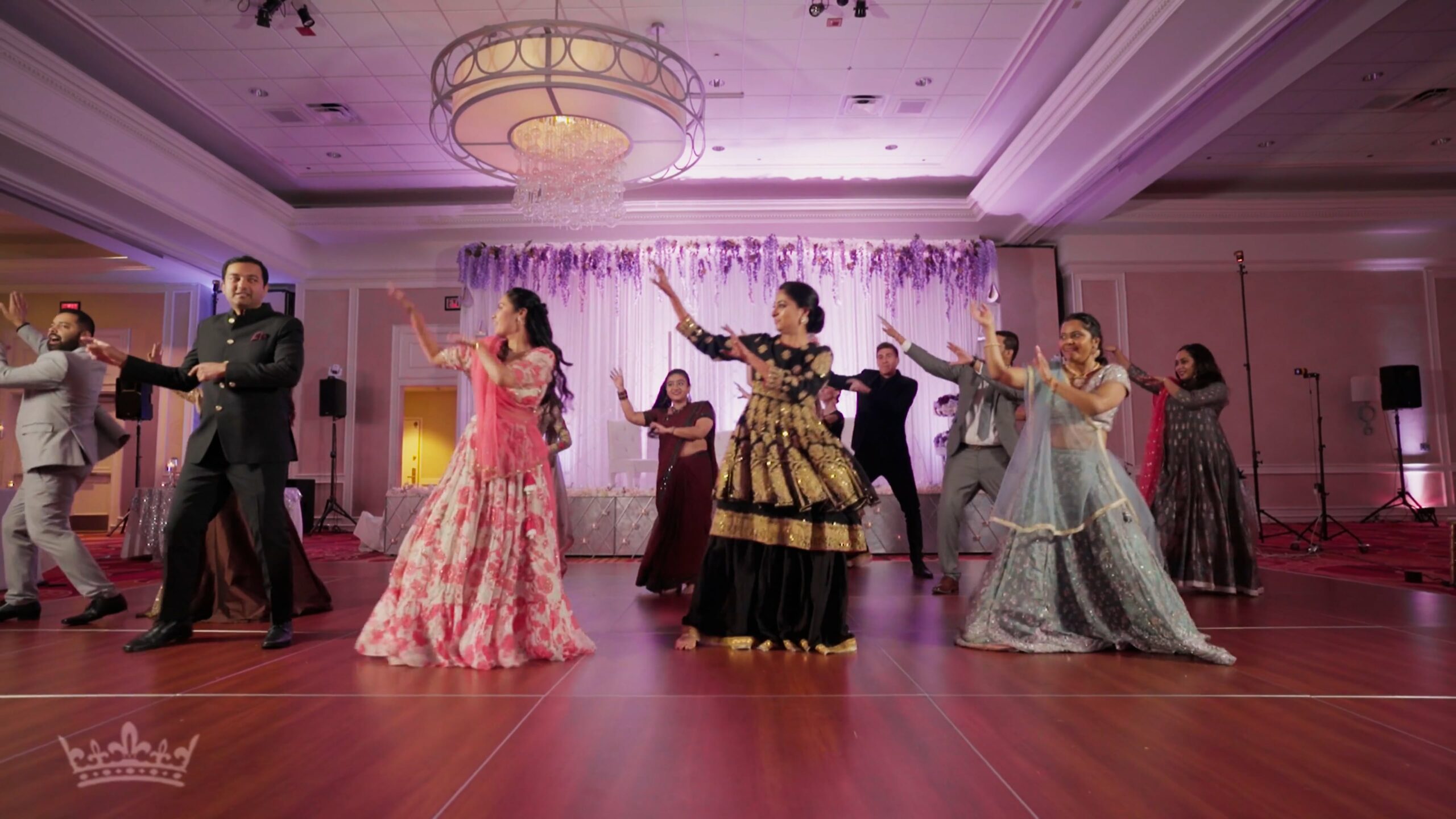Falls Church Marriott Fairview Park VA Gujarati Wedding | Shipra & Jeet | Groom Family Dance