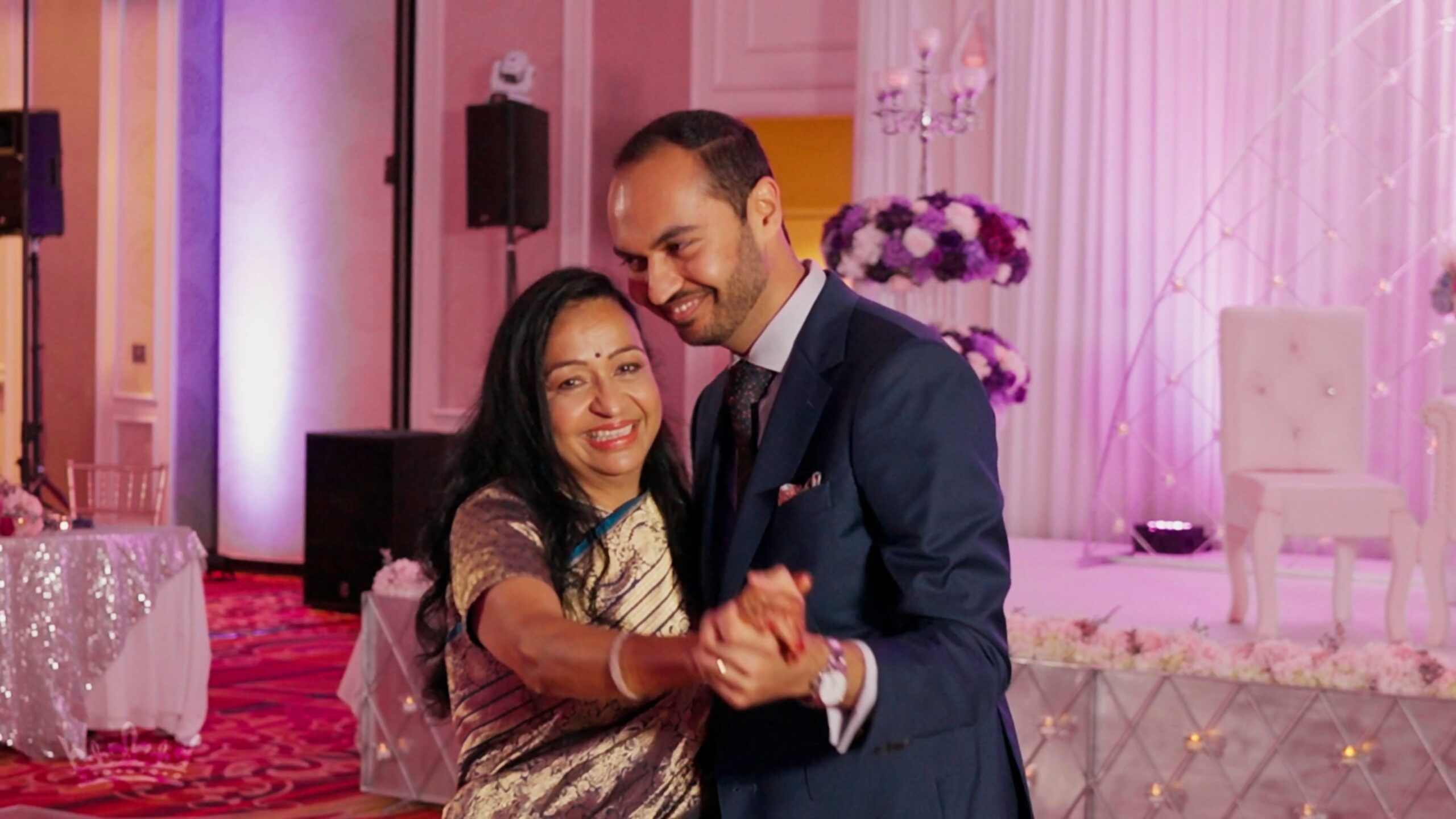 Falls Church Marriott Fairview Park VA Gujarati Wedding | Shipra & Jeet | Mother Son Dance