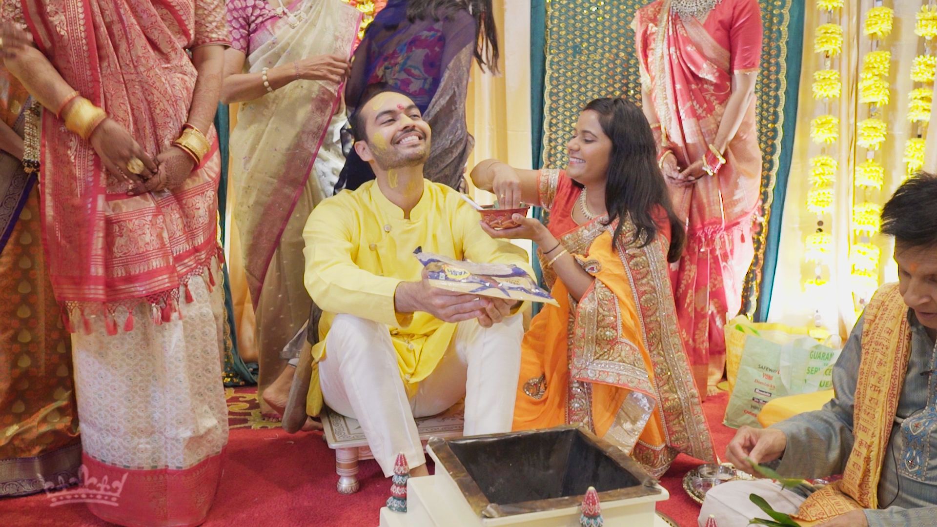 Falls Church Marriott Fairview Park VA Gujarati Wedding | Shipra & Jeet | Groom Pithi