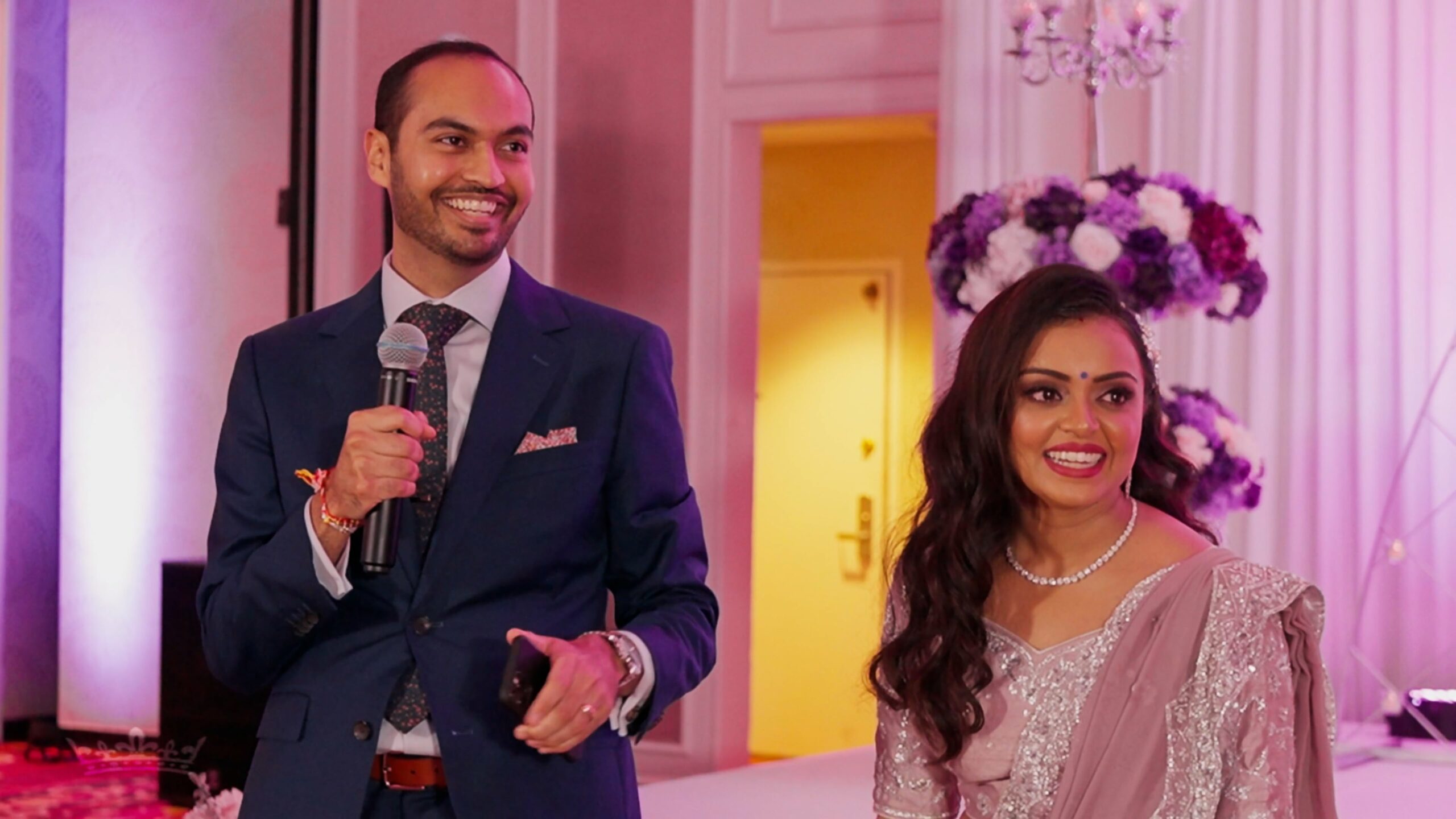 Falls Church Marriott Fairview Park VA Gujarati Wedding | Shipra & Jeet | Bride and Groom Speech