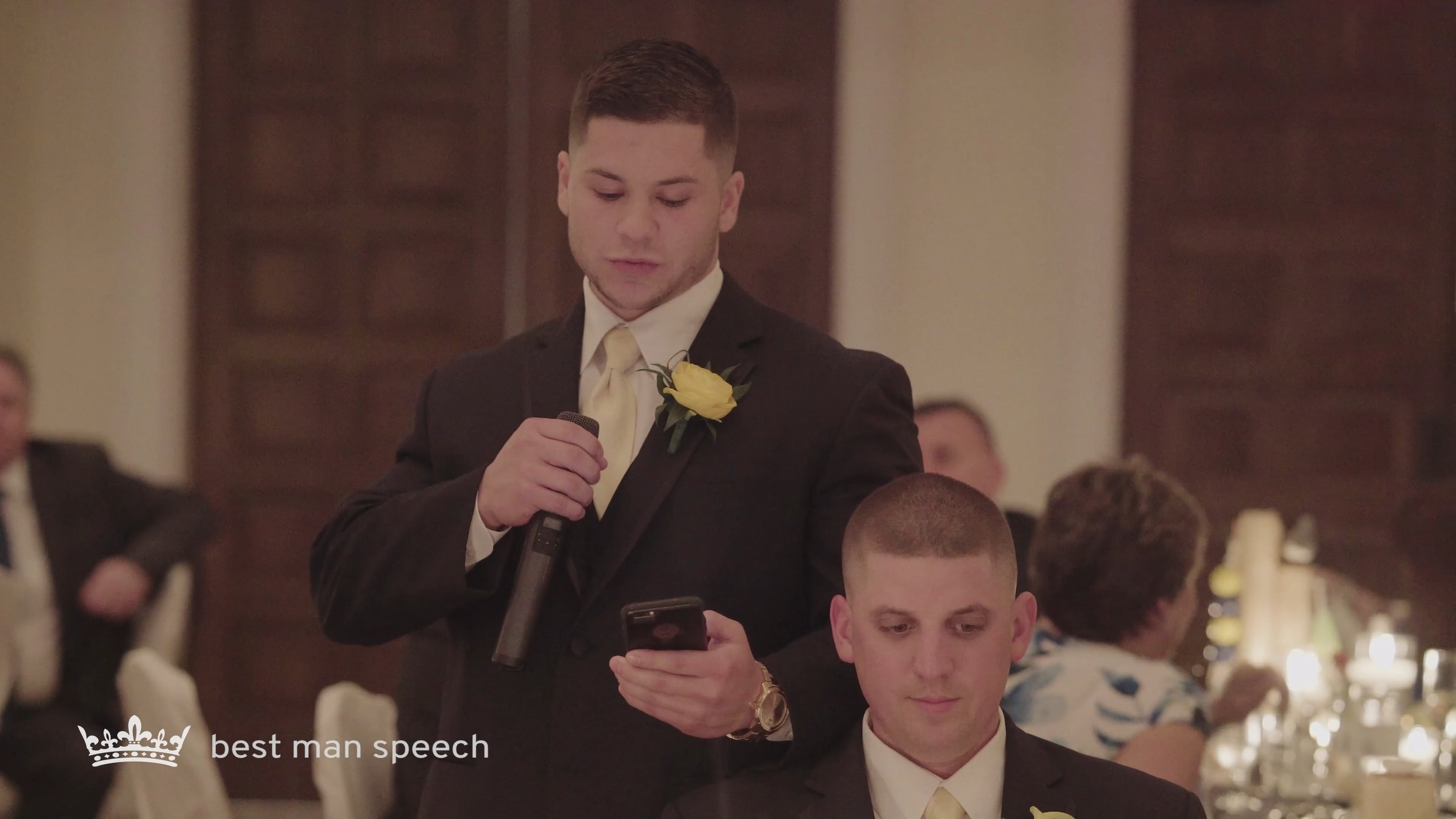 Carriage House Galloway Wedding | Jaclyn & Joseph | Best Man