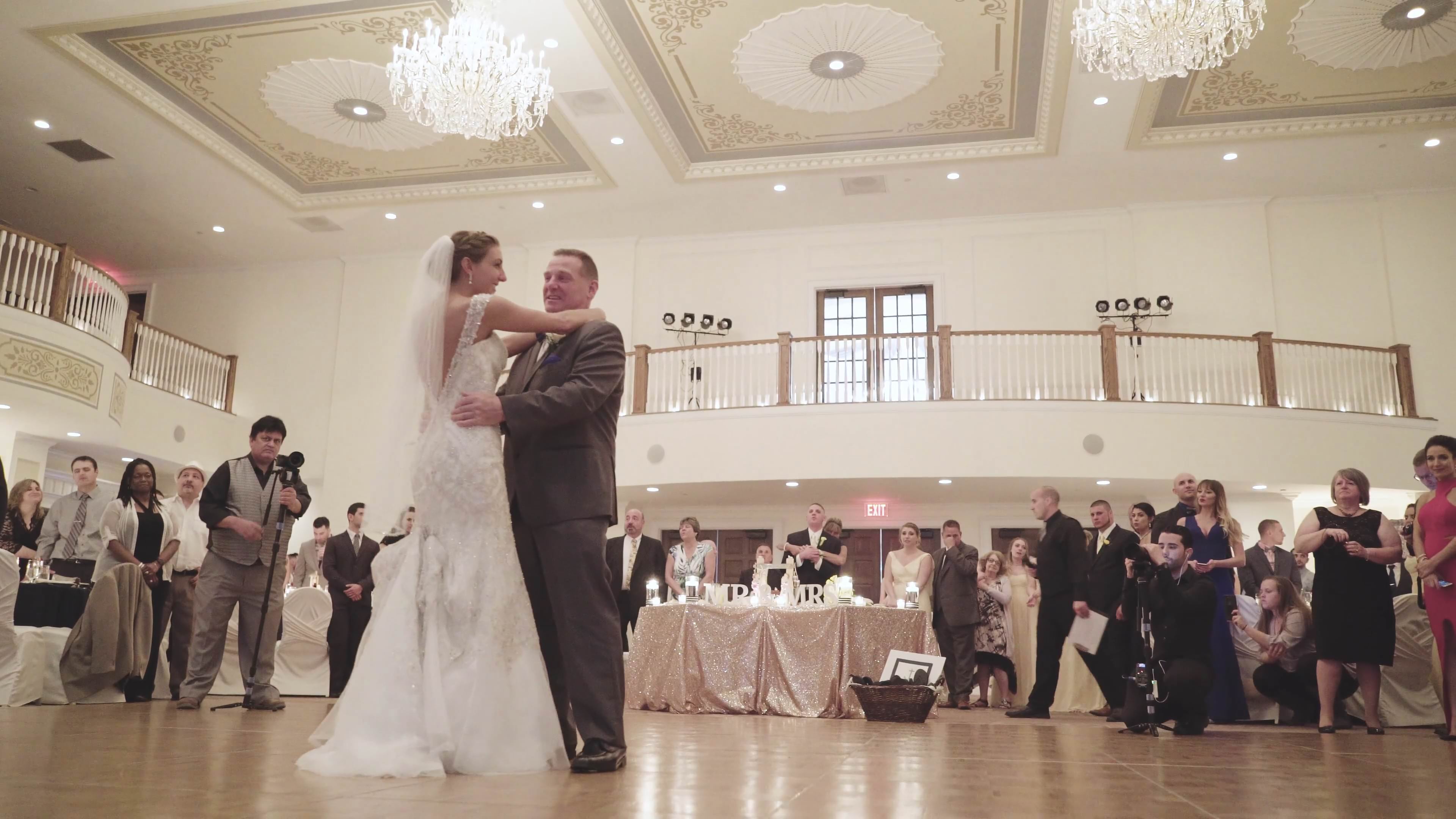 Carriage House Galloway Wedding | Jaclyn & Joseph | Father Daughter Dance
