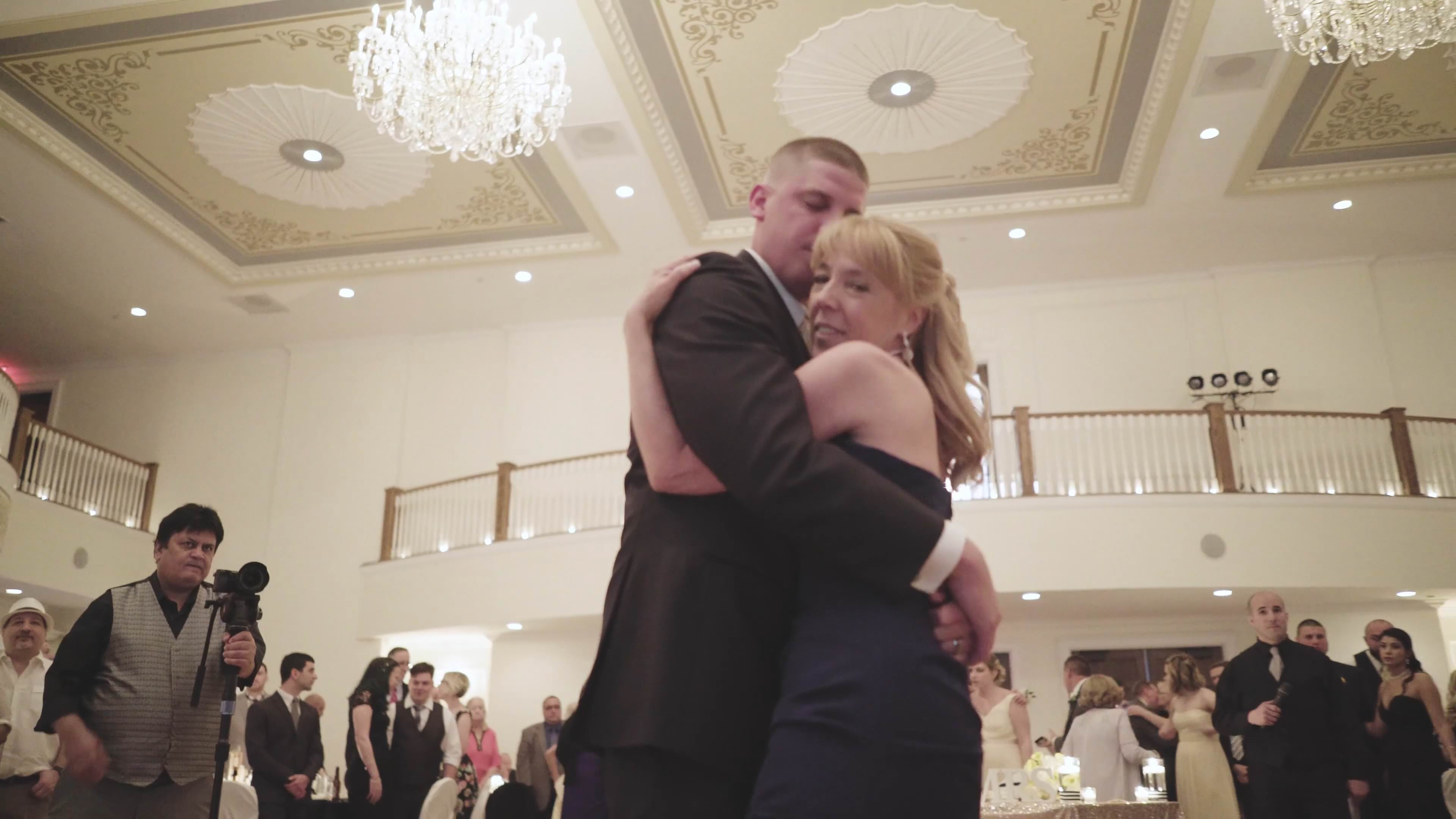 Carriage House Galloway Wedding | Jaclyn & Joseph | Mother Son Dance