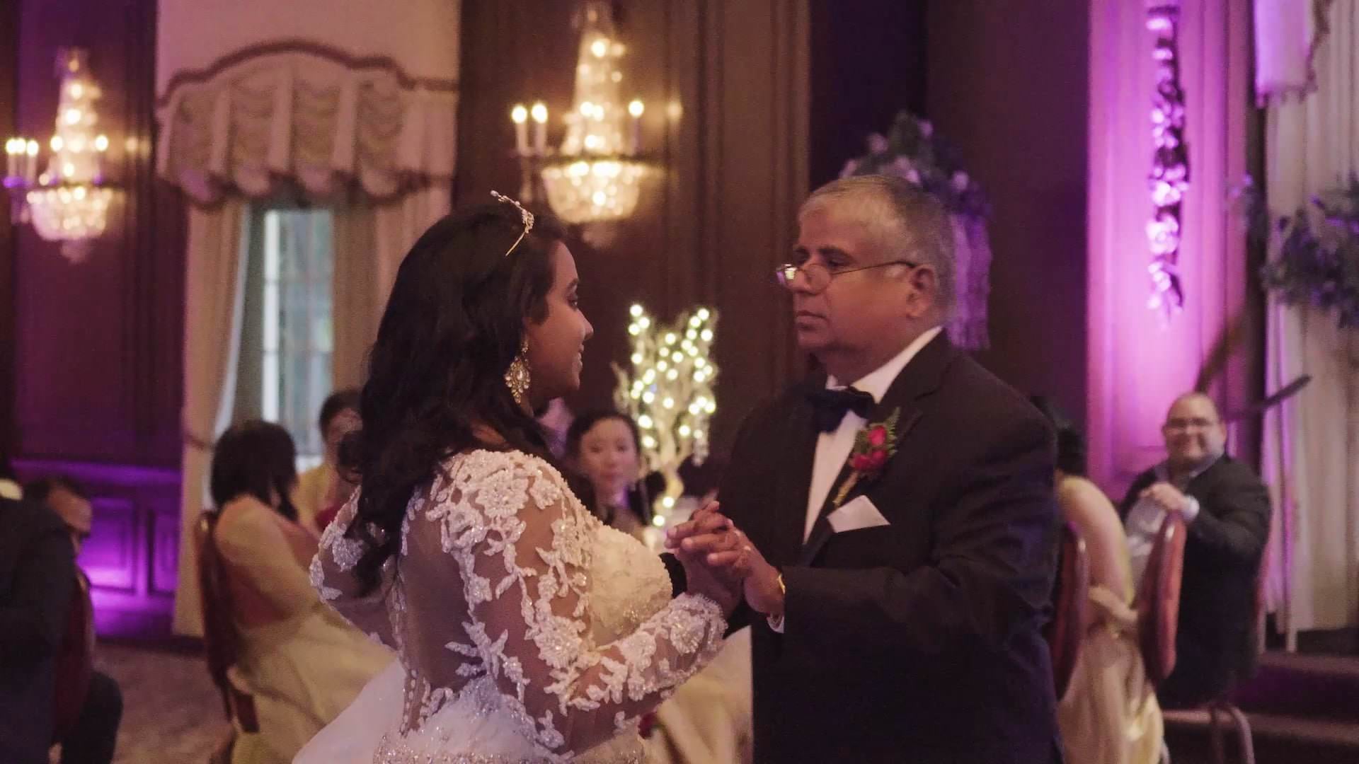 Birchwood Manor Whippany Wedding | Sandhya & Ishmael | Father Daughter Dance